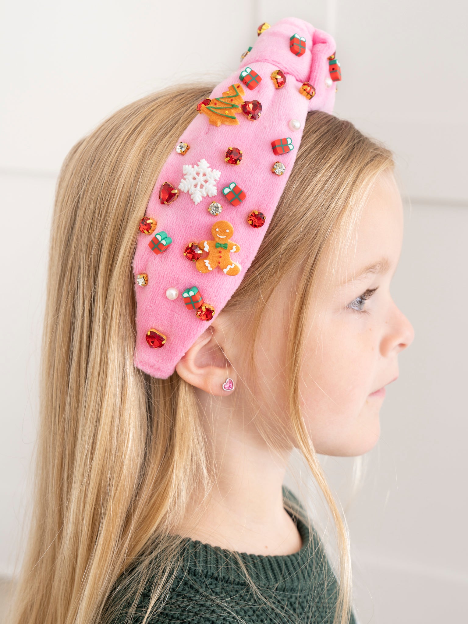 Lovely Holiday Wishes Charm Headband - Marie Nicole Clothing