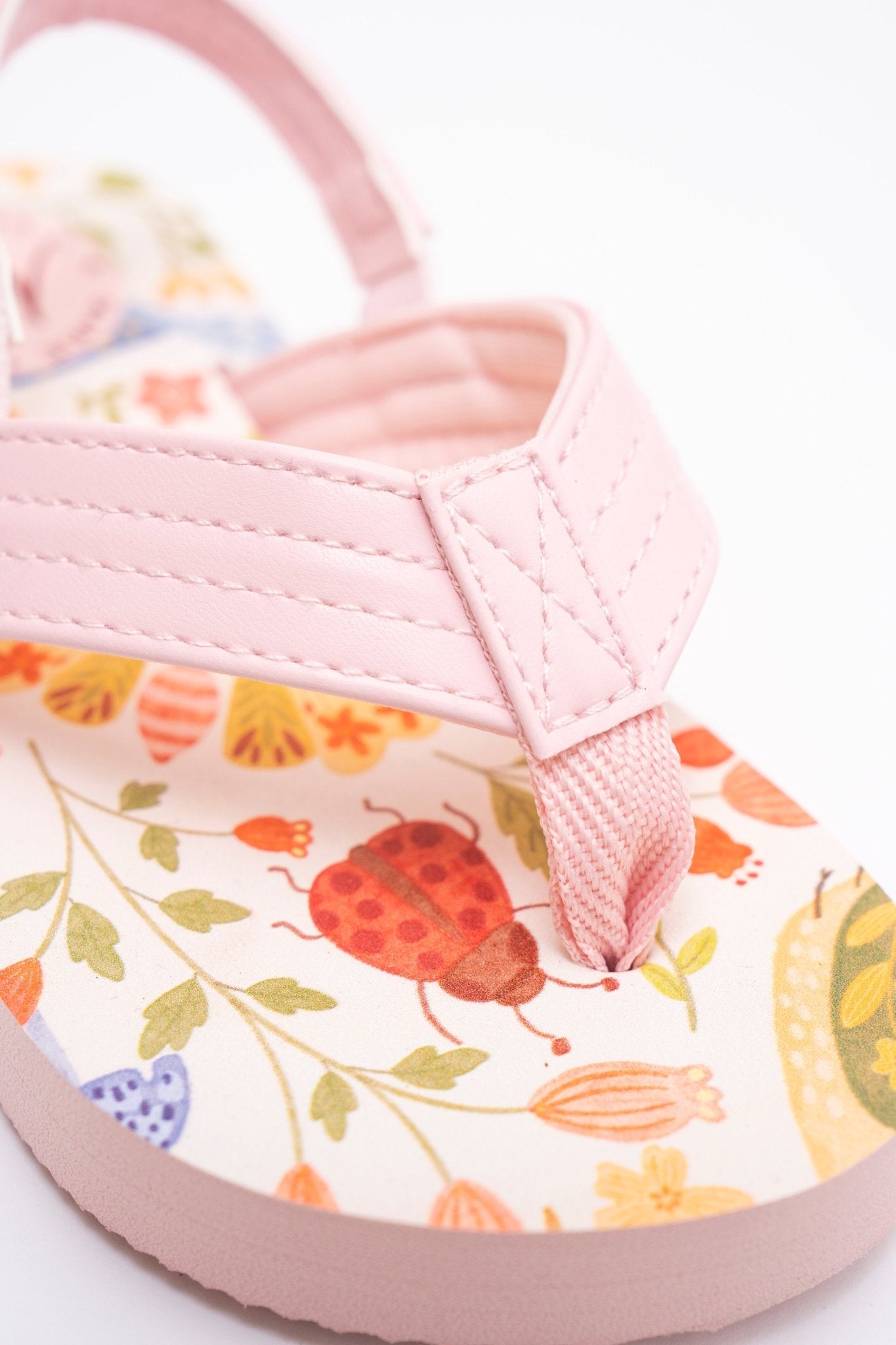 Tennessee Garden Flip Flops with Backstrap - Marie Nicole Clothing