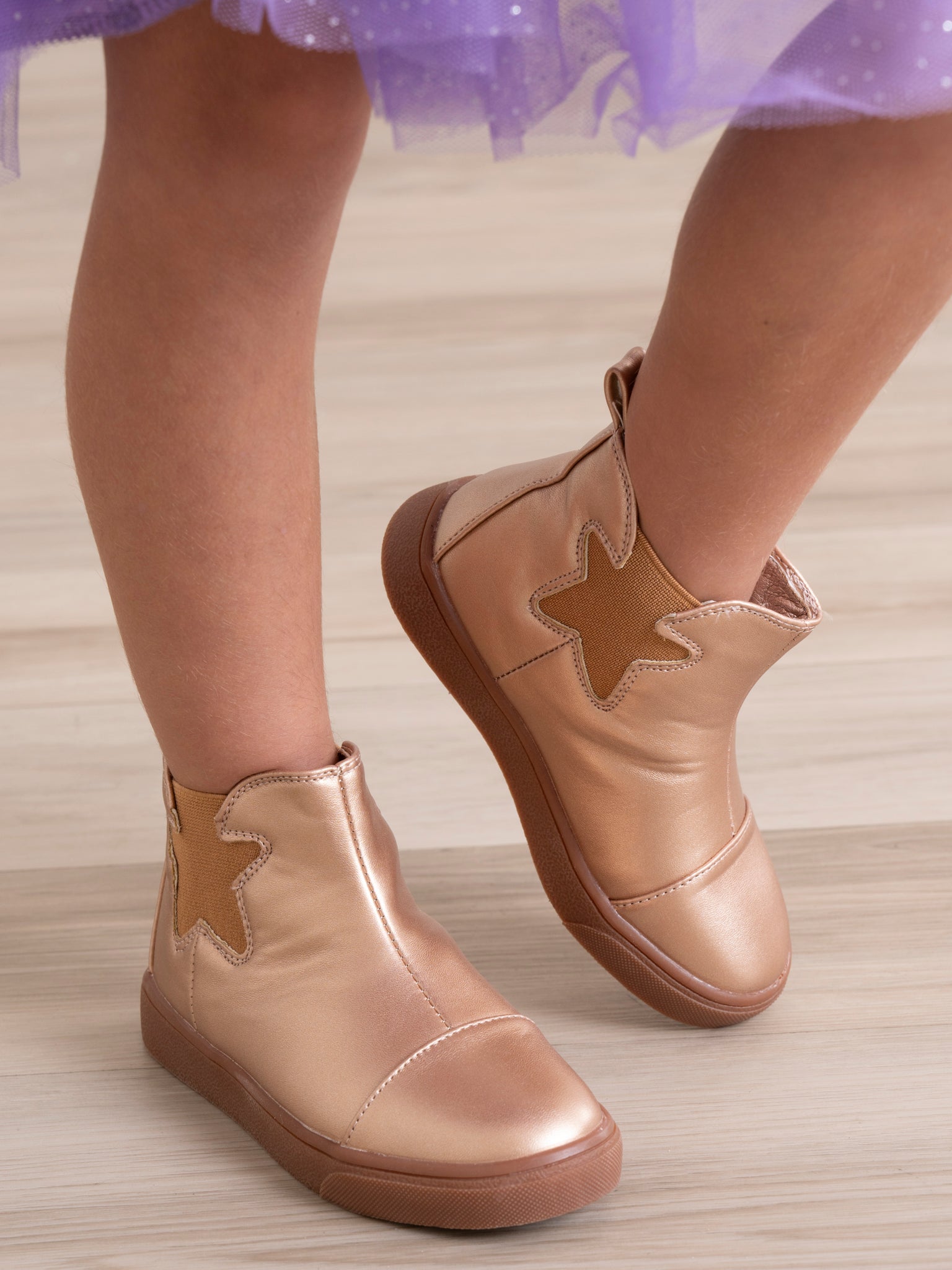 Old Gold Girls' Chelsea Boots - Marie Nicole Clothing