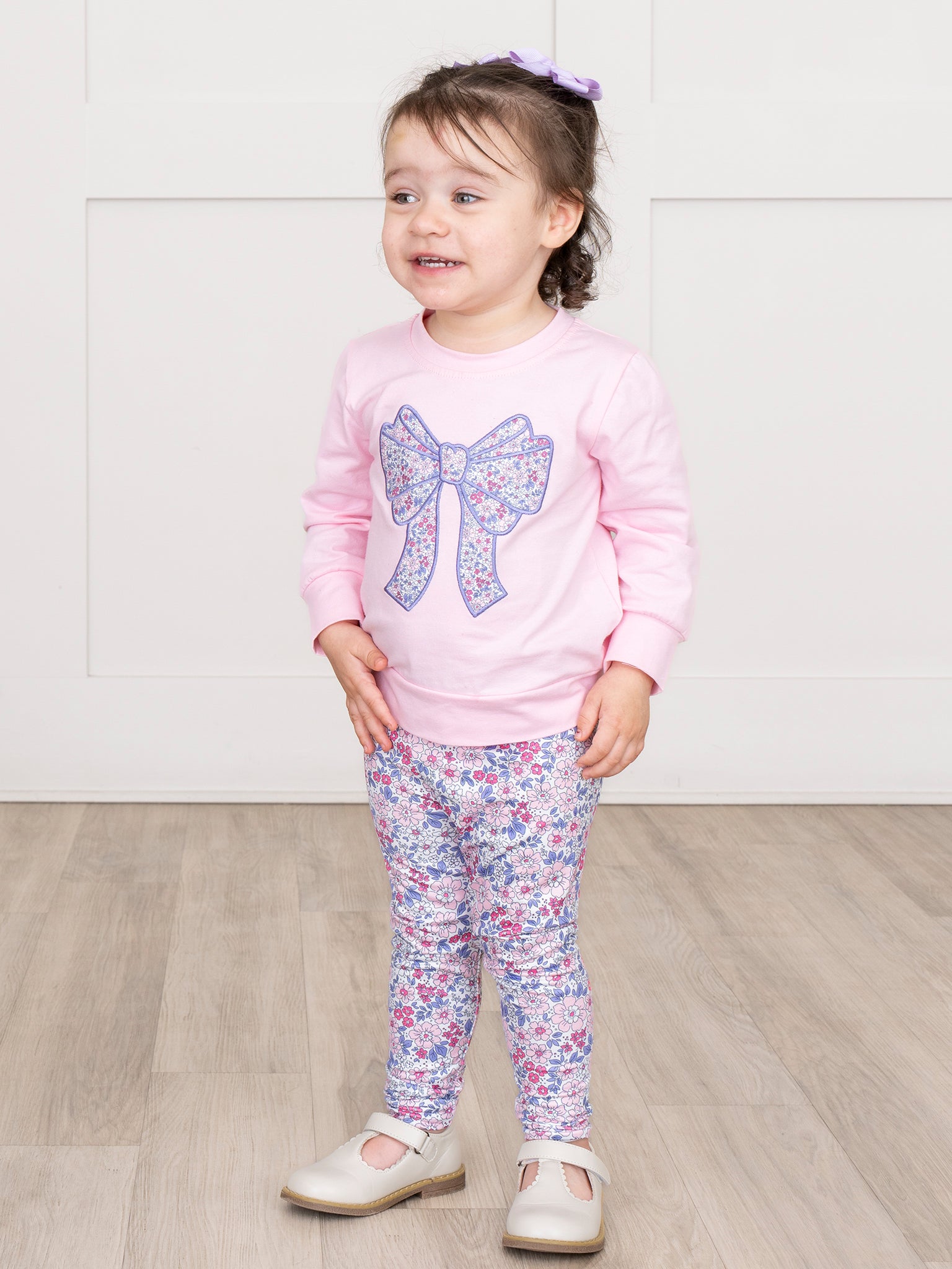 Delicate Flower Bow Outfit - Marie Nicole Clothing