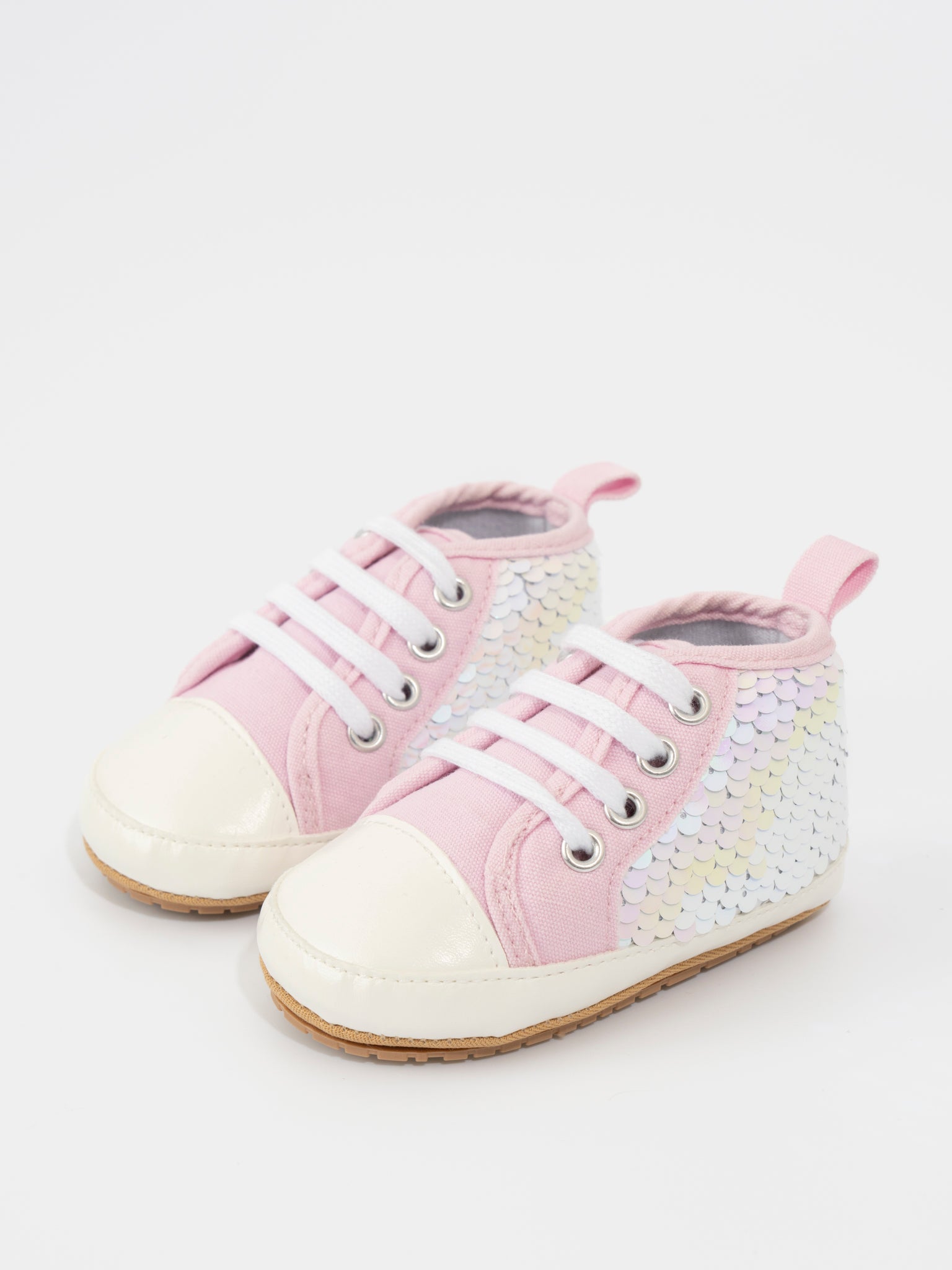 Sequins Sneaker Baby Shoe - Marie Nicole Clothing