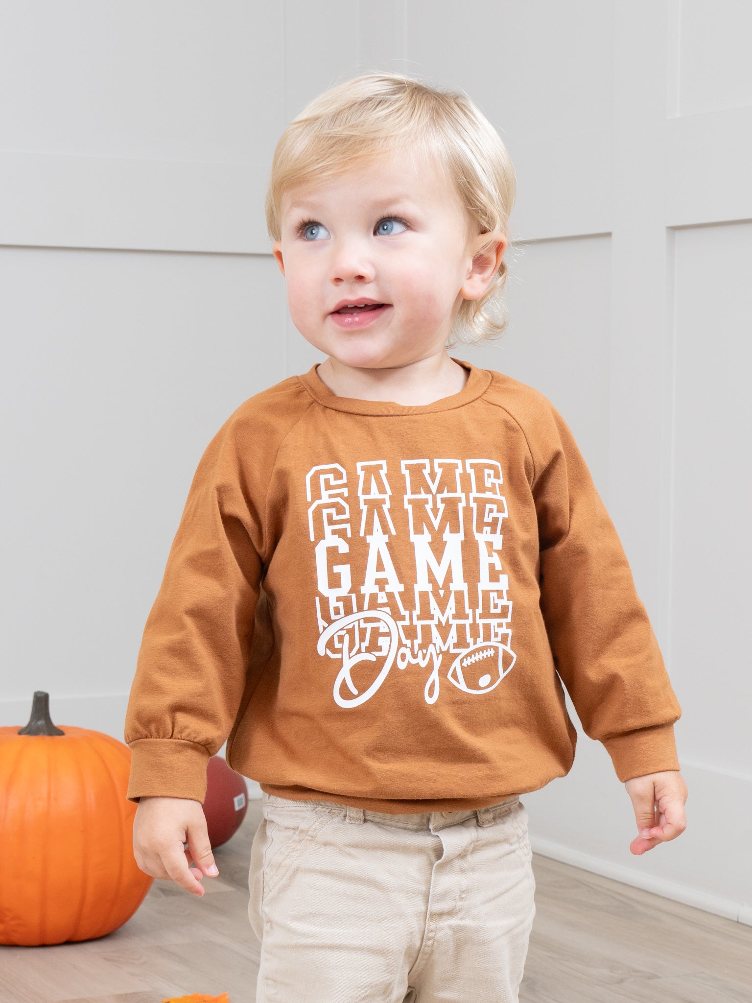 Bronze Game Day Crewneck - Marie Nicole Clothing