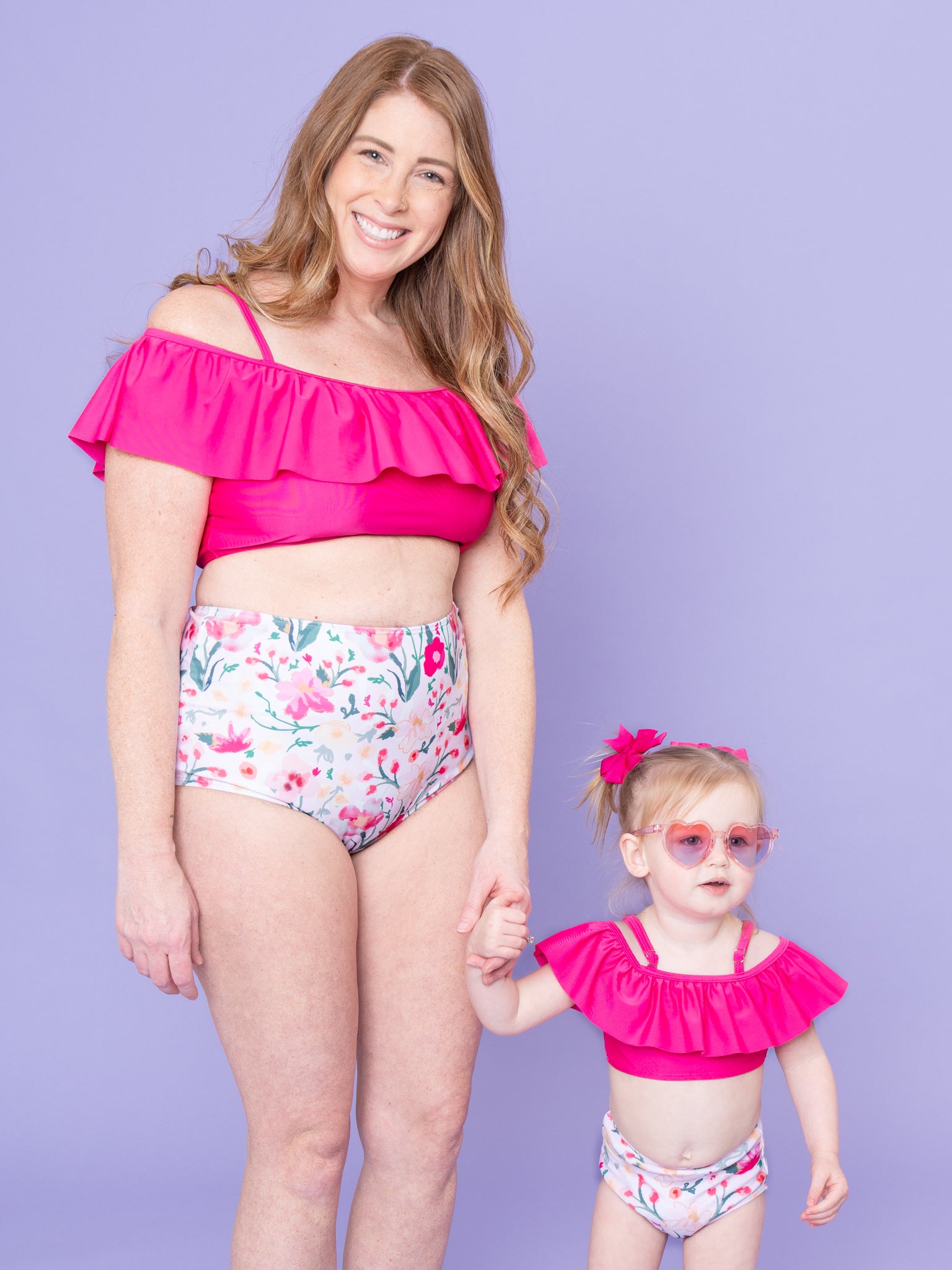 Bloom Flutter Off - Shoulder Ruffle Swimsuit - Marie Nicole Clothing