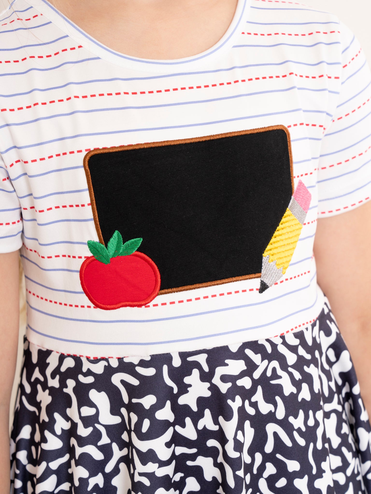 Composition Notebook Swing Dress - Marie Nicole Clothing