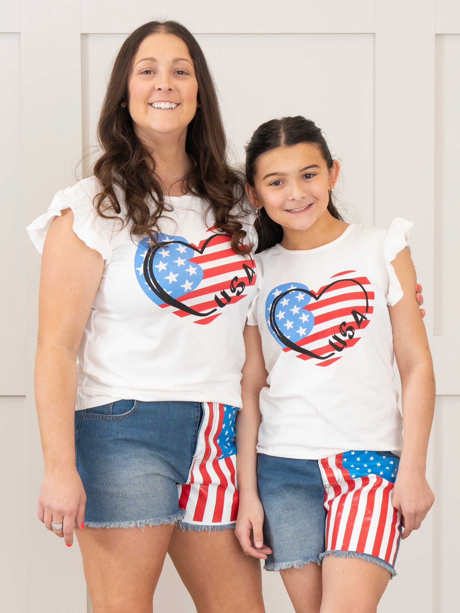 Mom & Me American Love Outfit - Marie Nicole Clothing