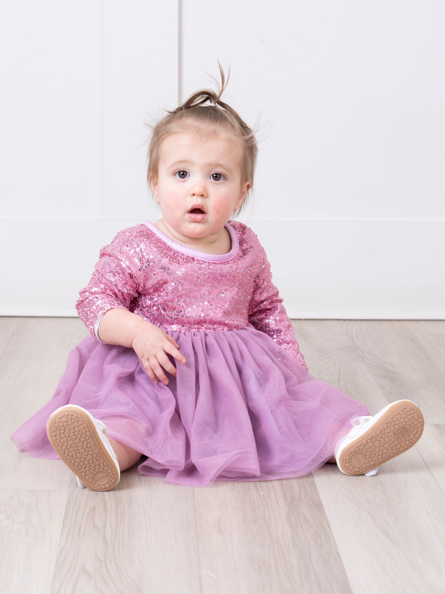 Deep Rose Sparkle Party Tulle Dress - Marie Nicole Clothing