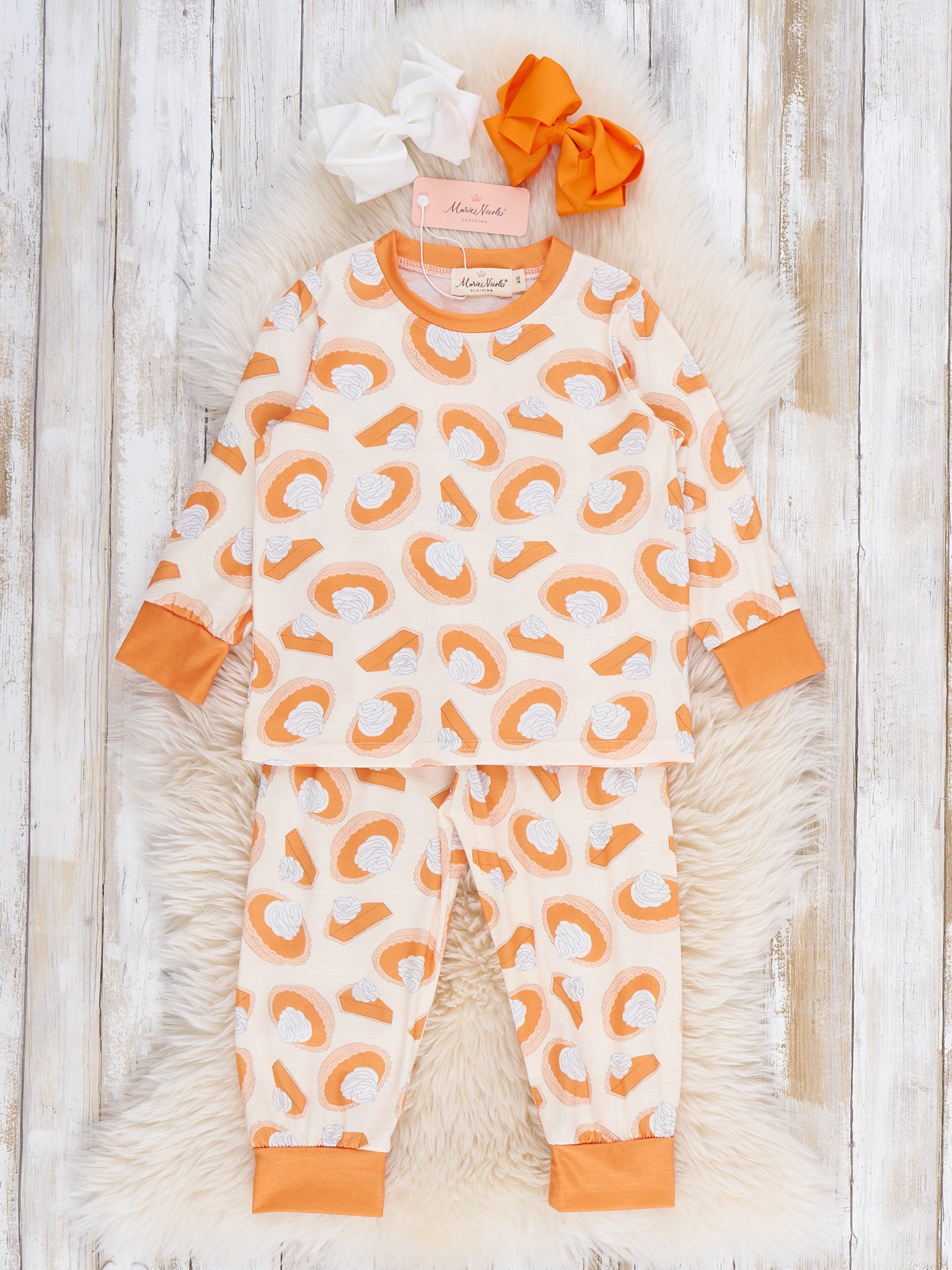 Pumpkin Pie Dreams Pajama - Marie Nicole Clothing