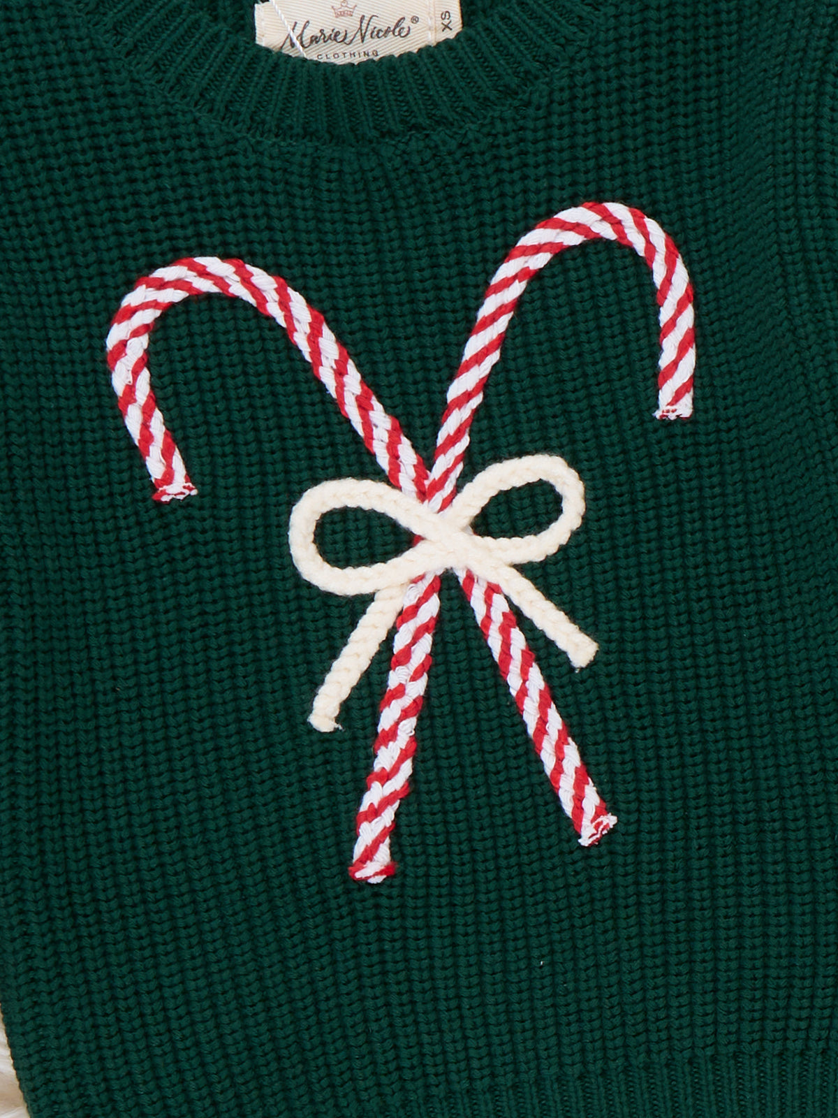 Candy Cane Promise Sweater - Marie Nicole Clothing