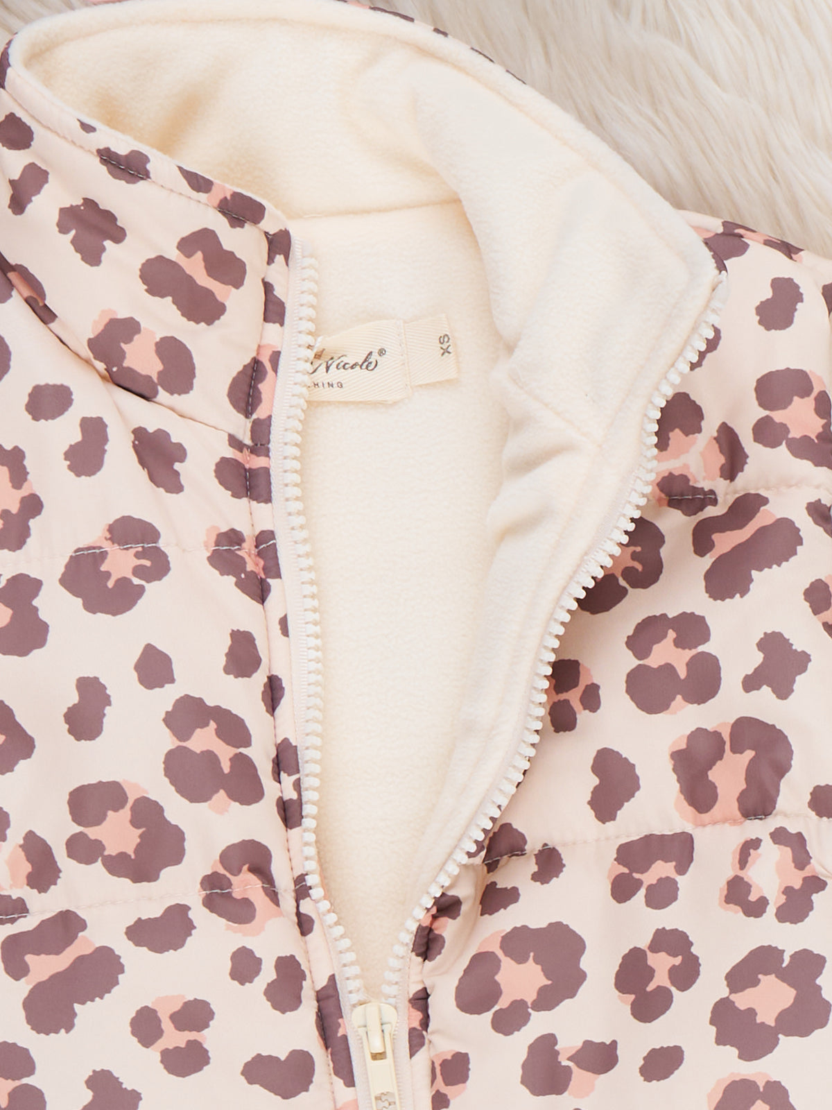 Wild Charm Leopard Vest - Marie Nicole Clothing
