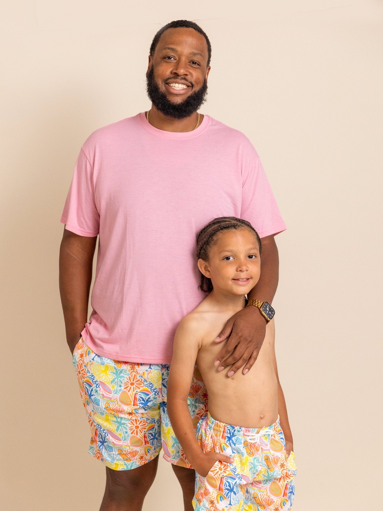 Family Tropical Beach Trunk - Boy - Marie Nicole Clothing