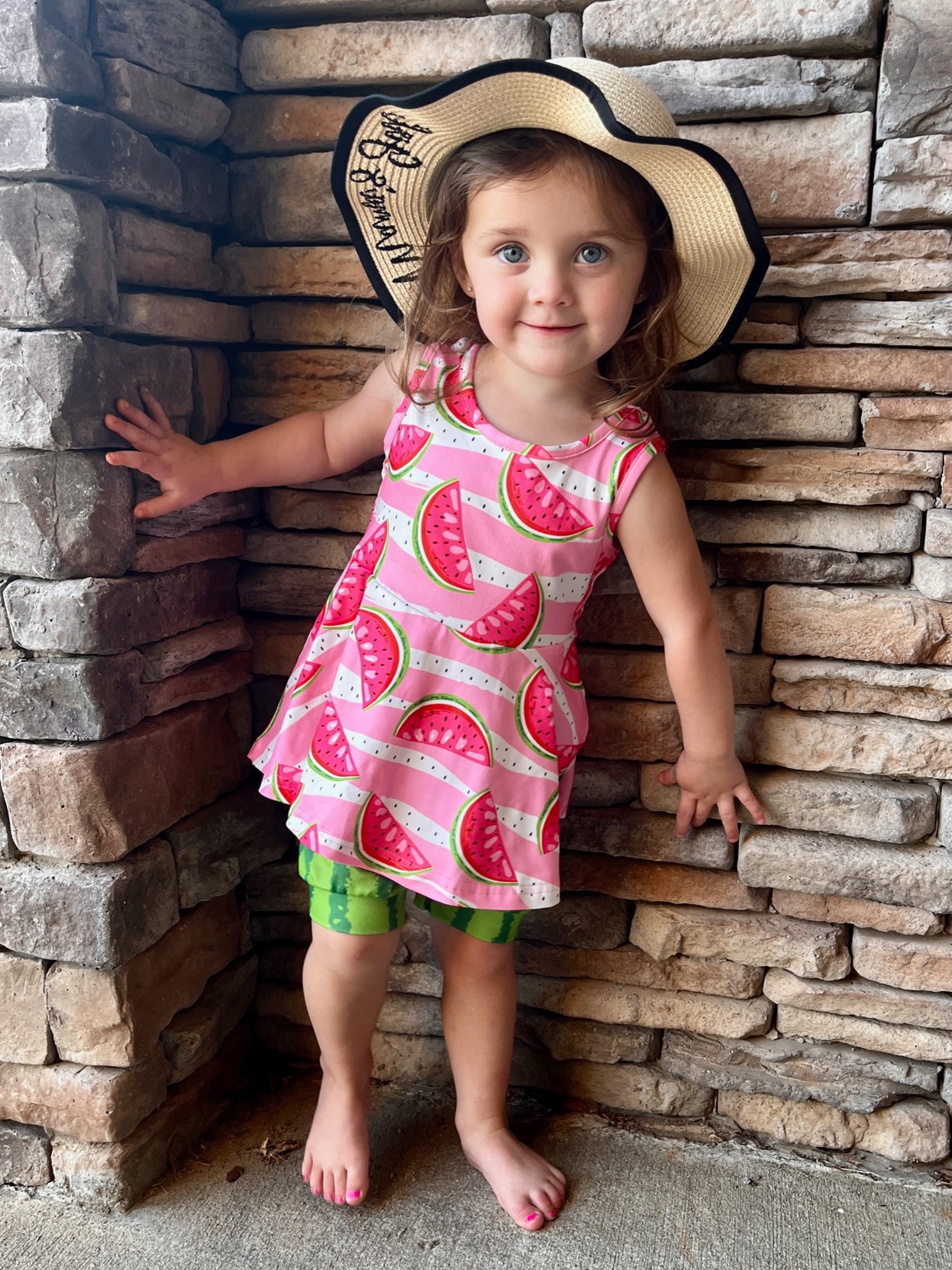 Watermelon Tank & Shorts Outfit - Marie Nicole Clothing