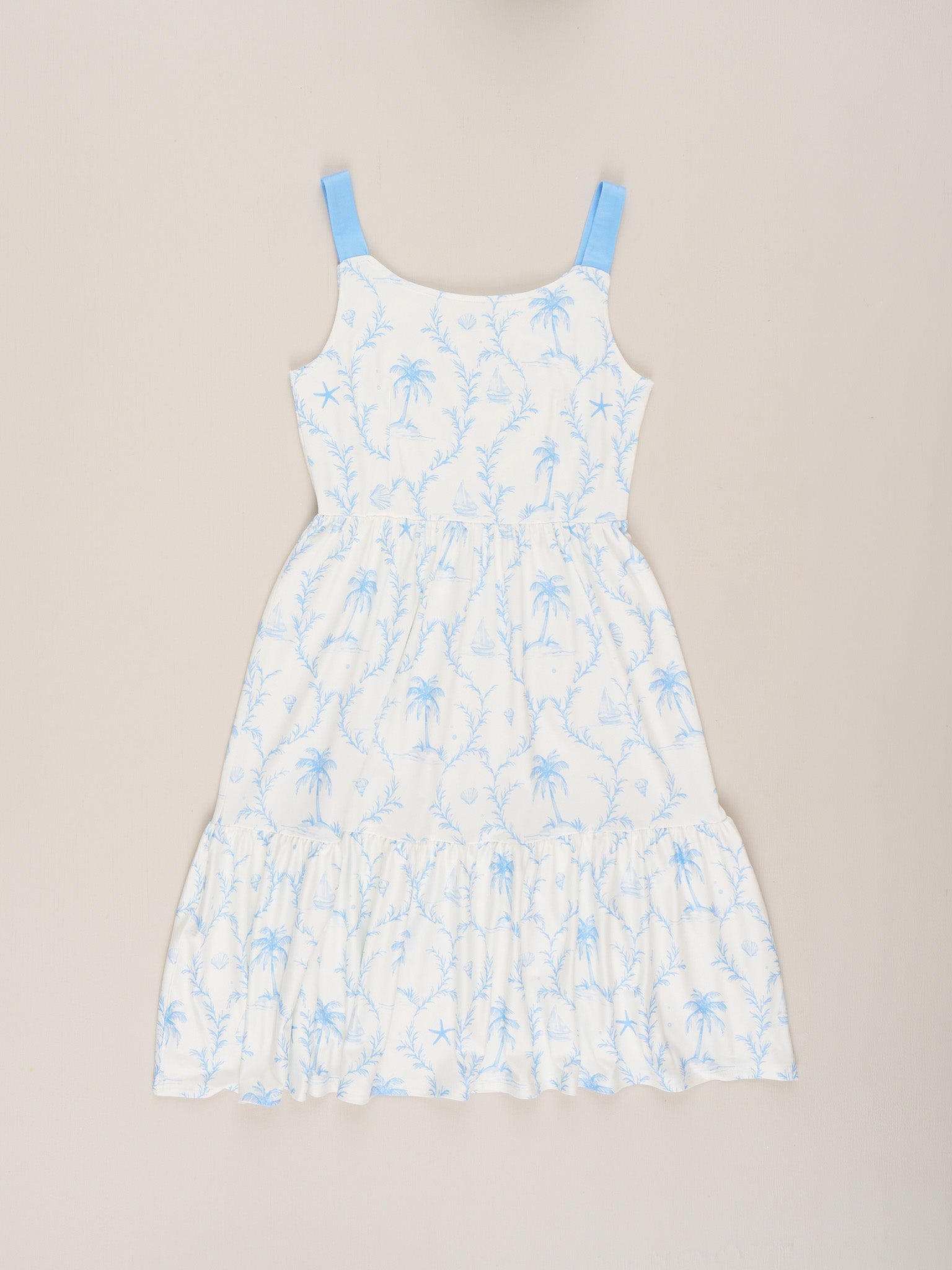 Mom & Me Island Breeze Palm Dress - Marie Nicole Clothing