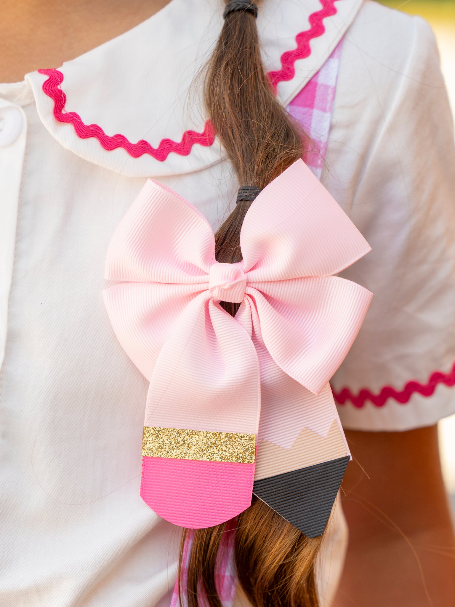 No. 2 Pencil Bow - Marie Nicole Clothing