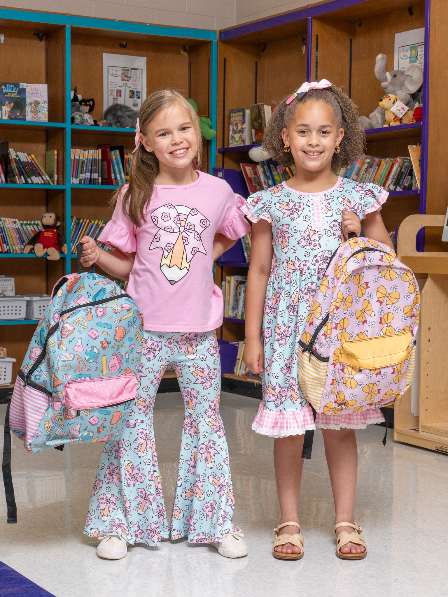 Off to Class Backpack - Marie Nicole Clothing