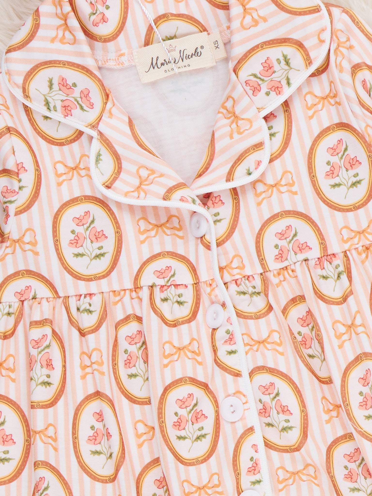 Paisley Swirl Pajamas - Marie Nicole Clothing