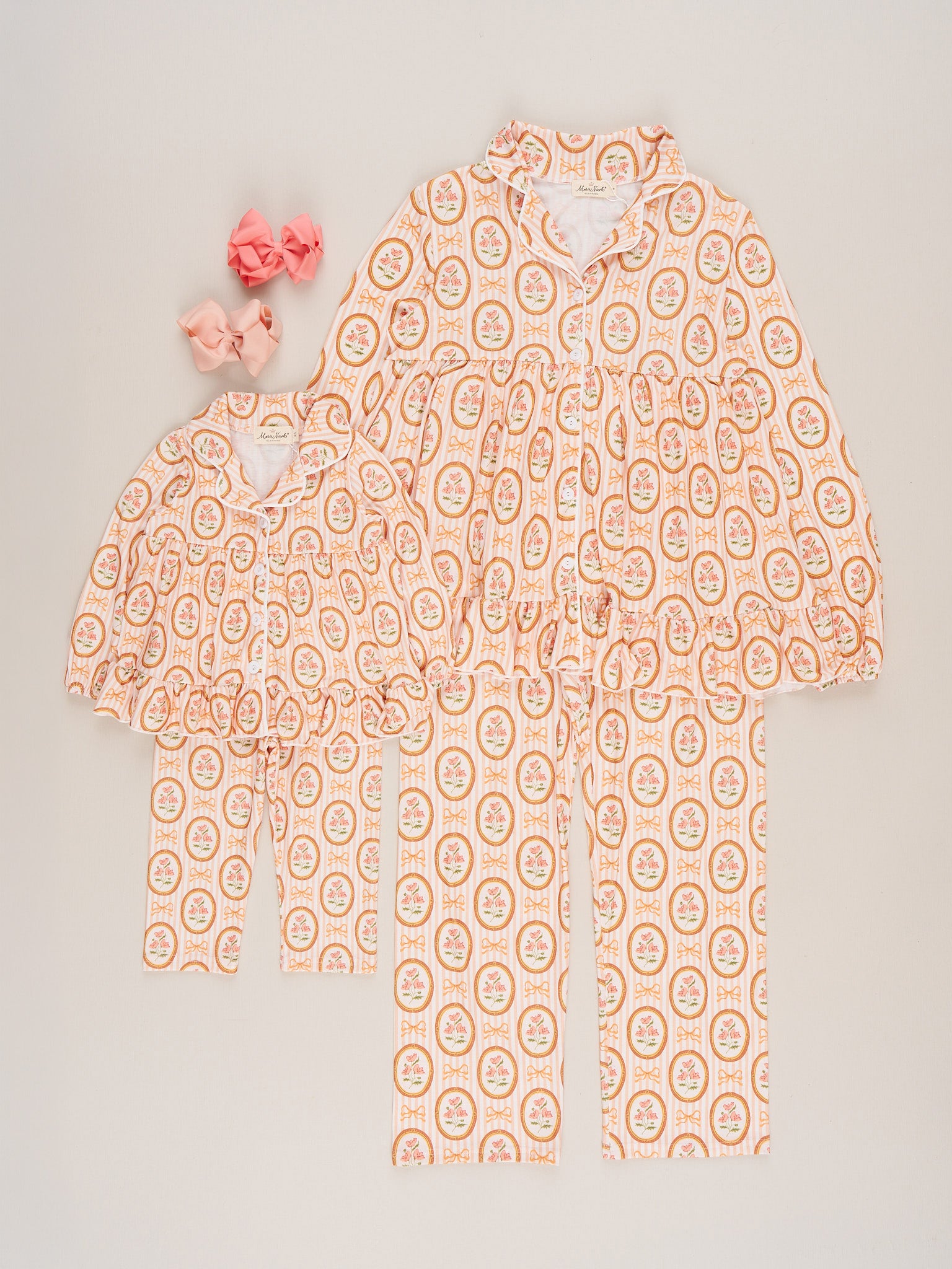 Paisley Swirl Pajamas - Marie Nicole Clothing