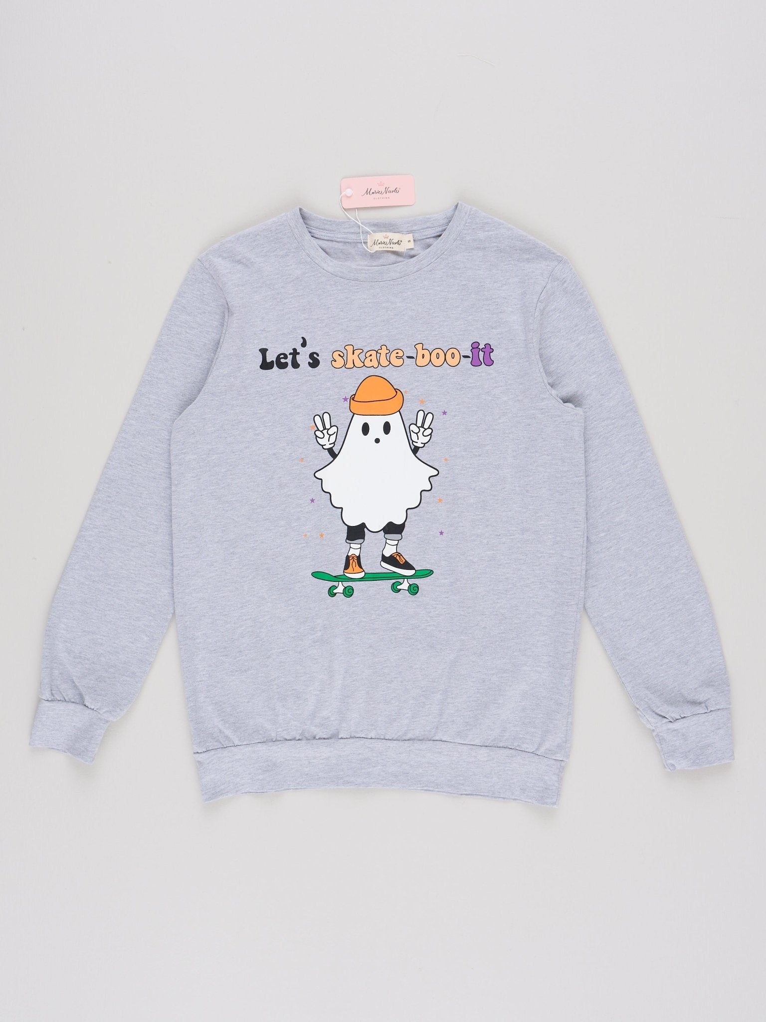 Mom & Me Skater Ghost Crew Neck - Marie Nicole Clothing
