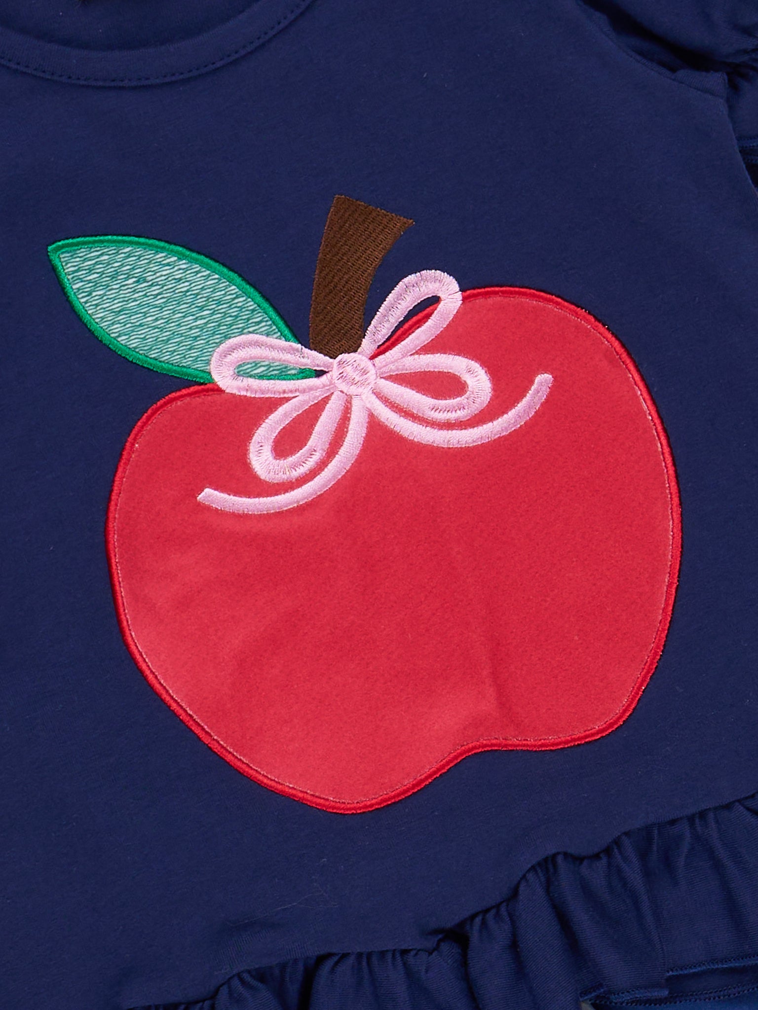 School Apple Party Bell Bottoms Outfit - Marie Nicole Clothing