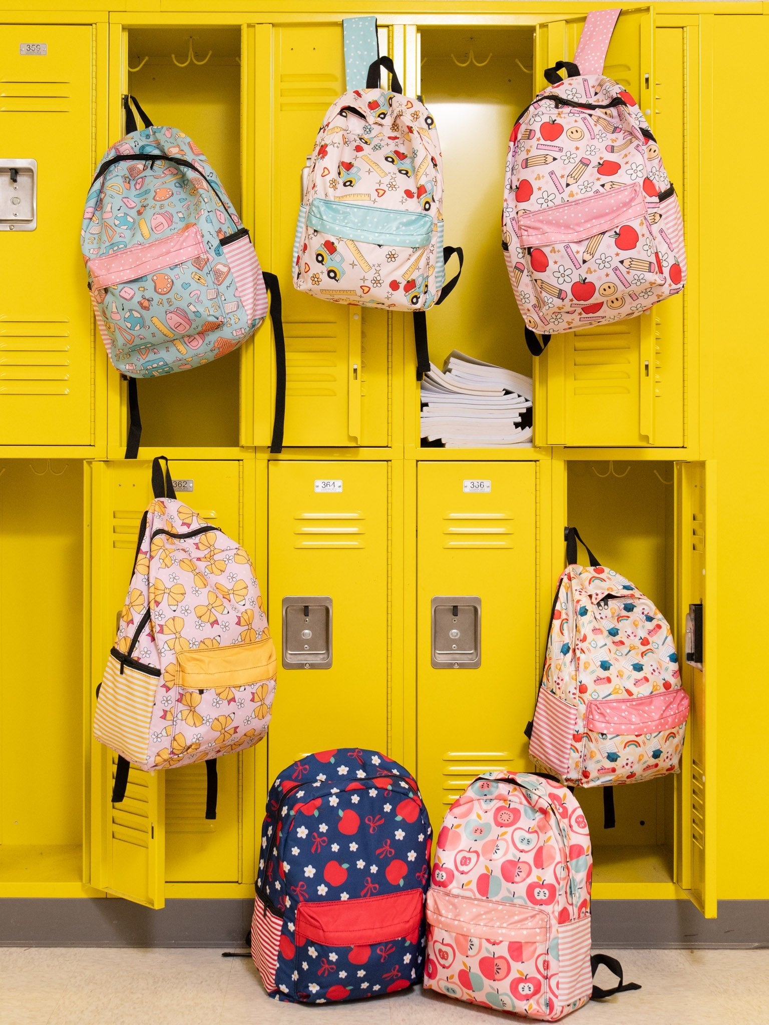 School Supplies Backpack - Marie Nicole Clothing