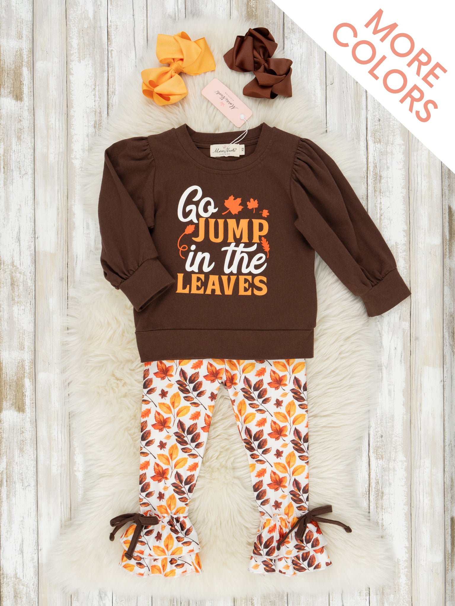 Autumn Love Ruffle Outfits - Marie Nicole Clothing