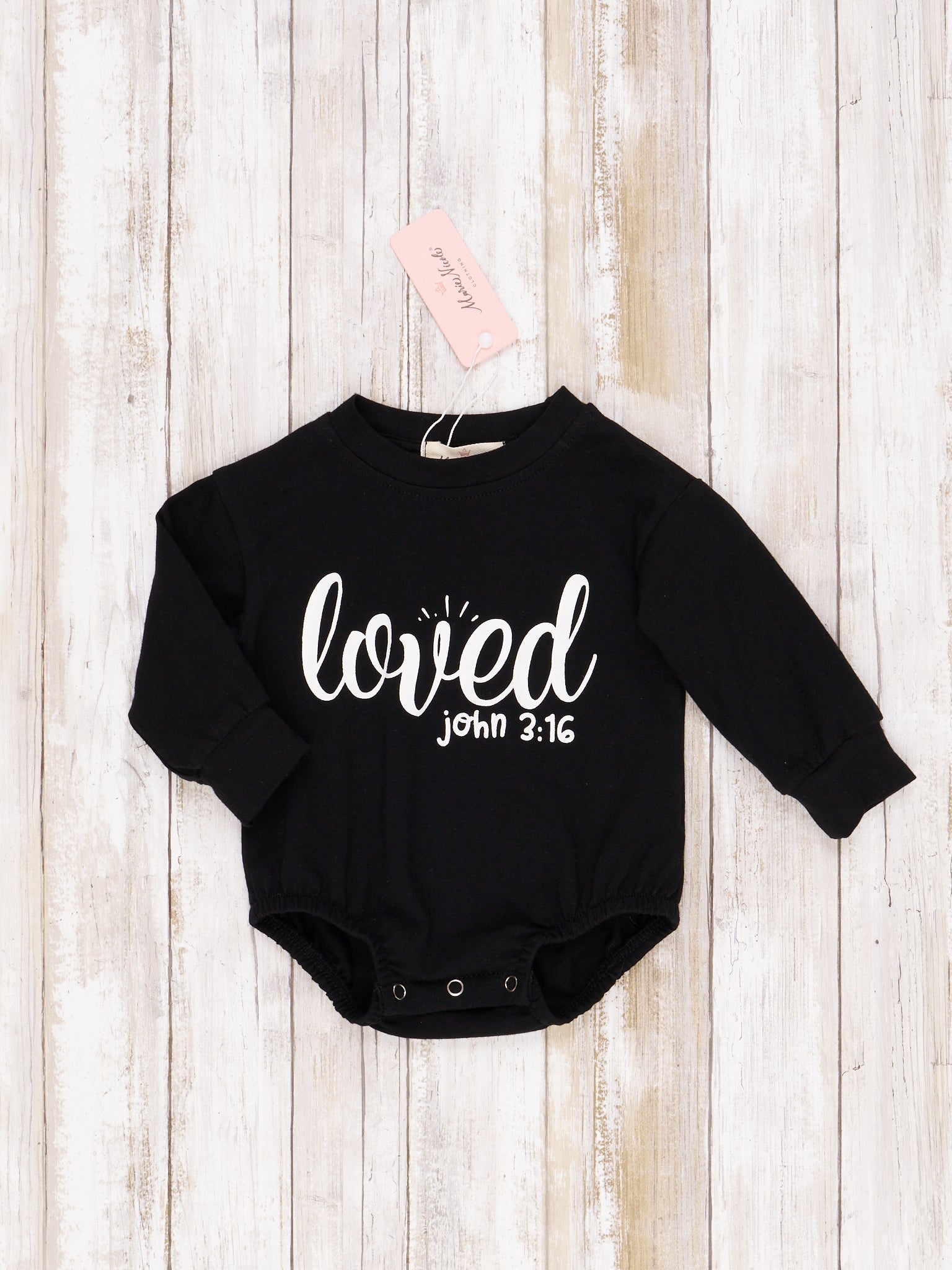 Mom & Me John 3:16 "Loved" Crewneck - Marie Nicole Clothing