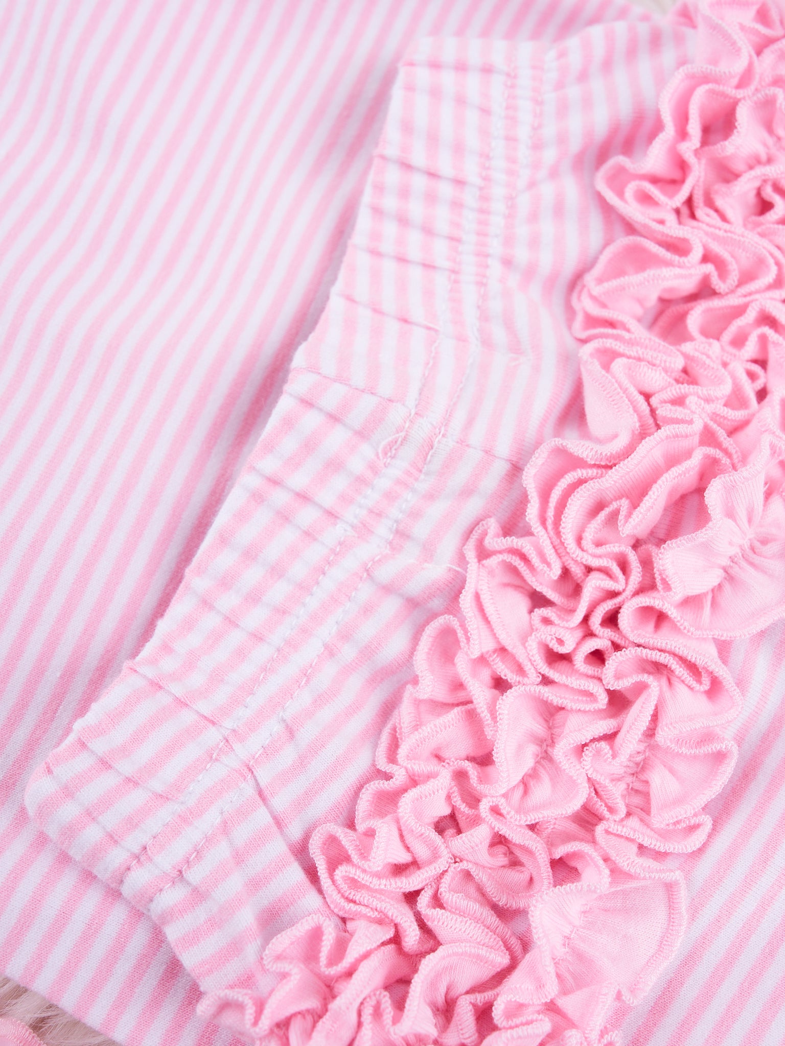 Striped Icing Ruffle Outfit - Marie Nicole Clothing