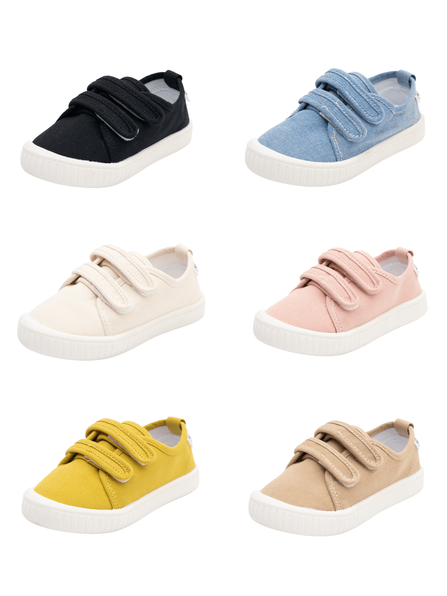 Kids' Classic Canvas Velcro Sneaker - Marie Nicole Clothing