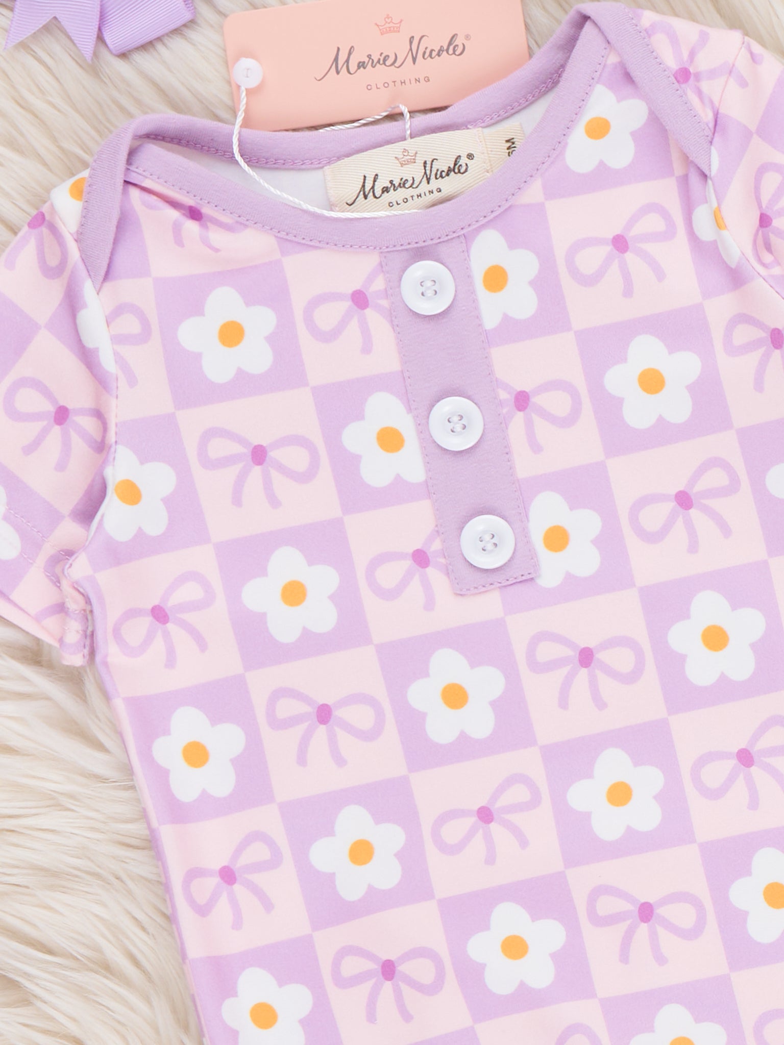Sweet Bow Blossom Gown - Marie Nicole Clothing