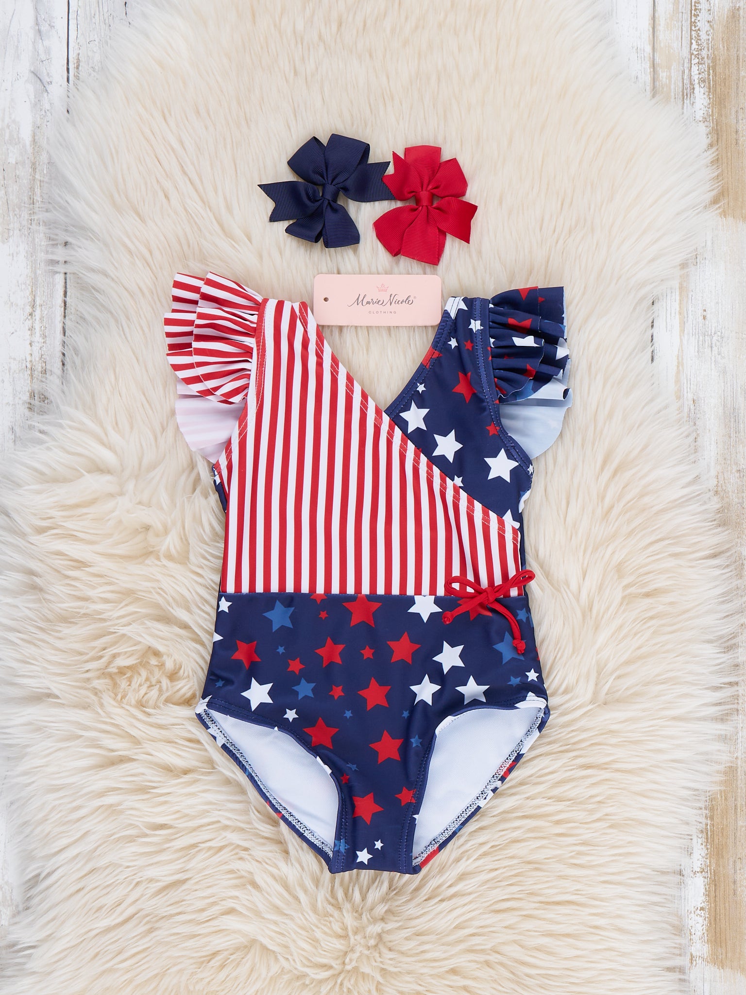 The Star Spangled Swimsuit - Marie Nicole Clothing