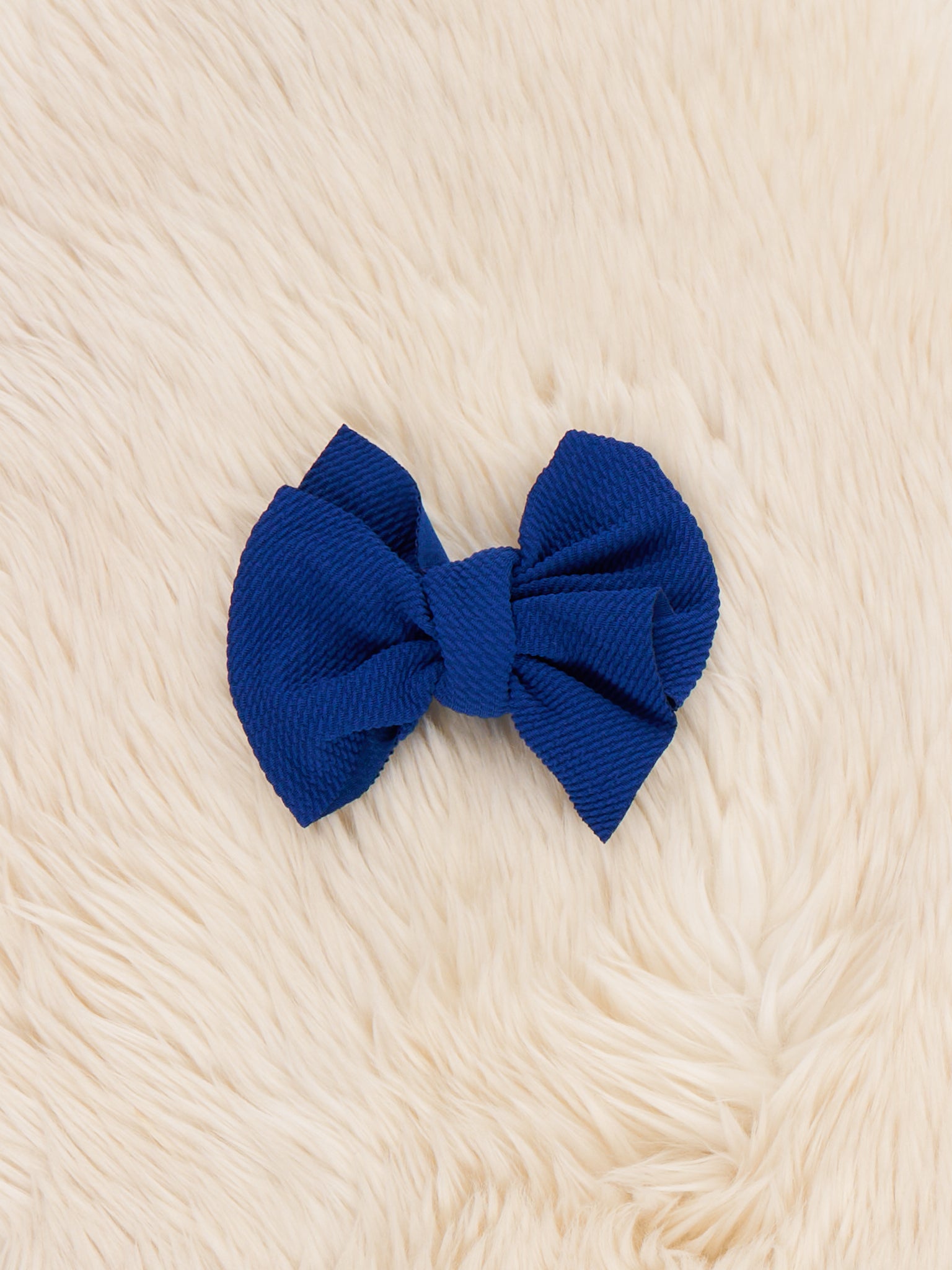 Waffle Bow 6 Inch - 16 Colors Available - Marie Nicole Clothing