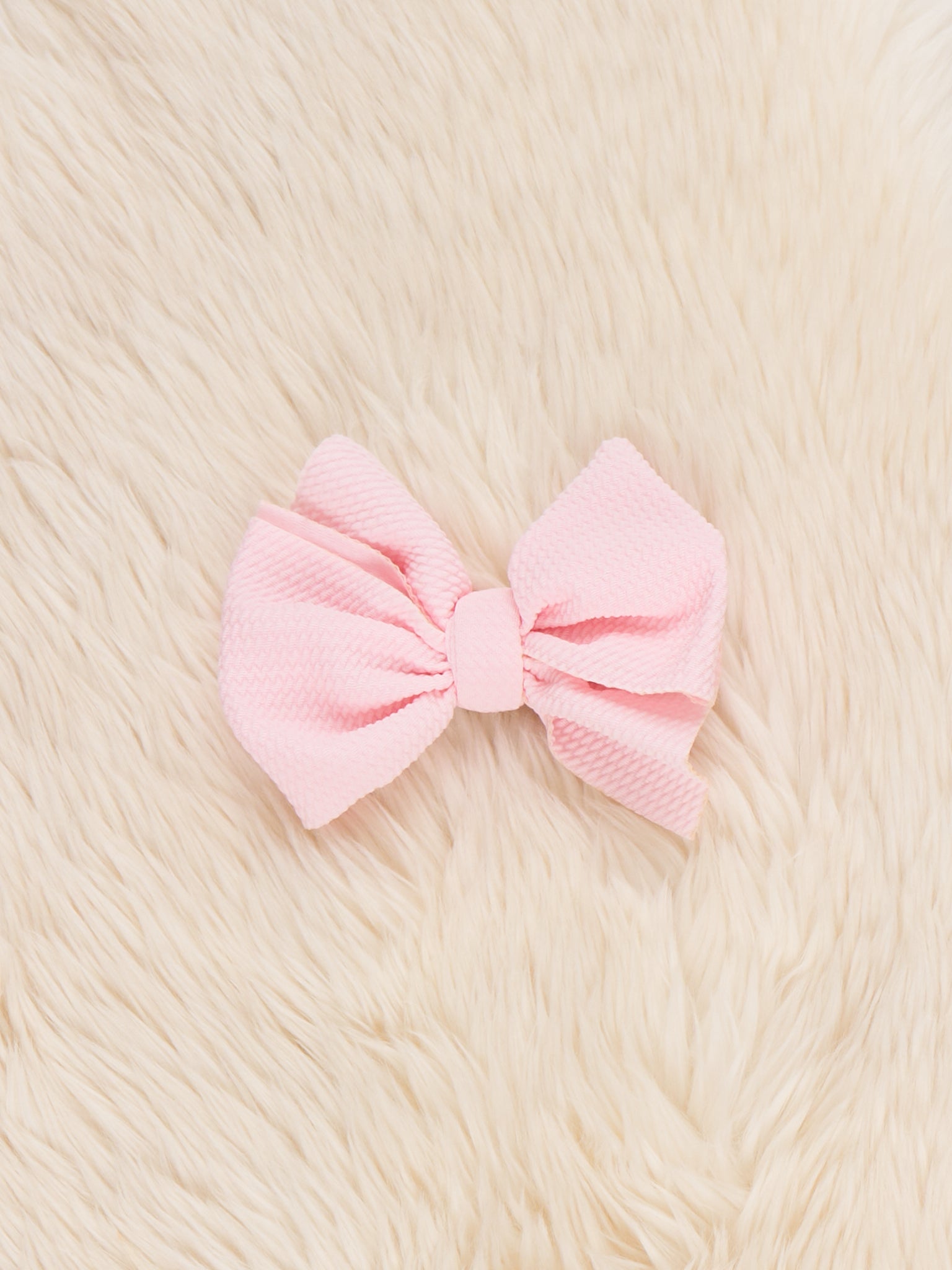 Waffle Bow 6 Inch - 16 Colors Available - Marie Nicole Clothing