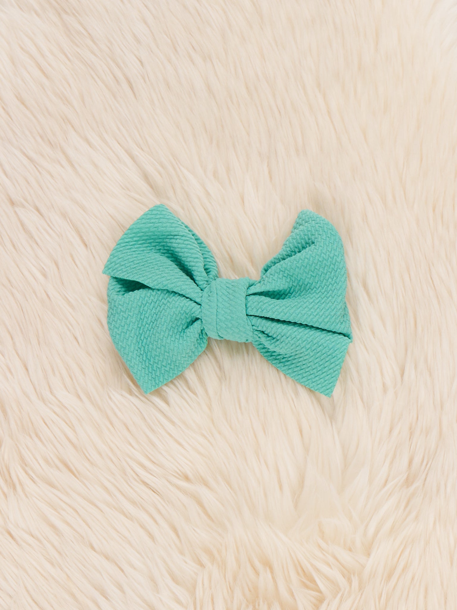 Waffle Bow 6 Inch - 16 Colors Available - Marie Nicole Clothing