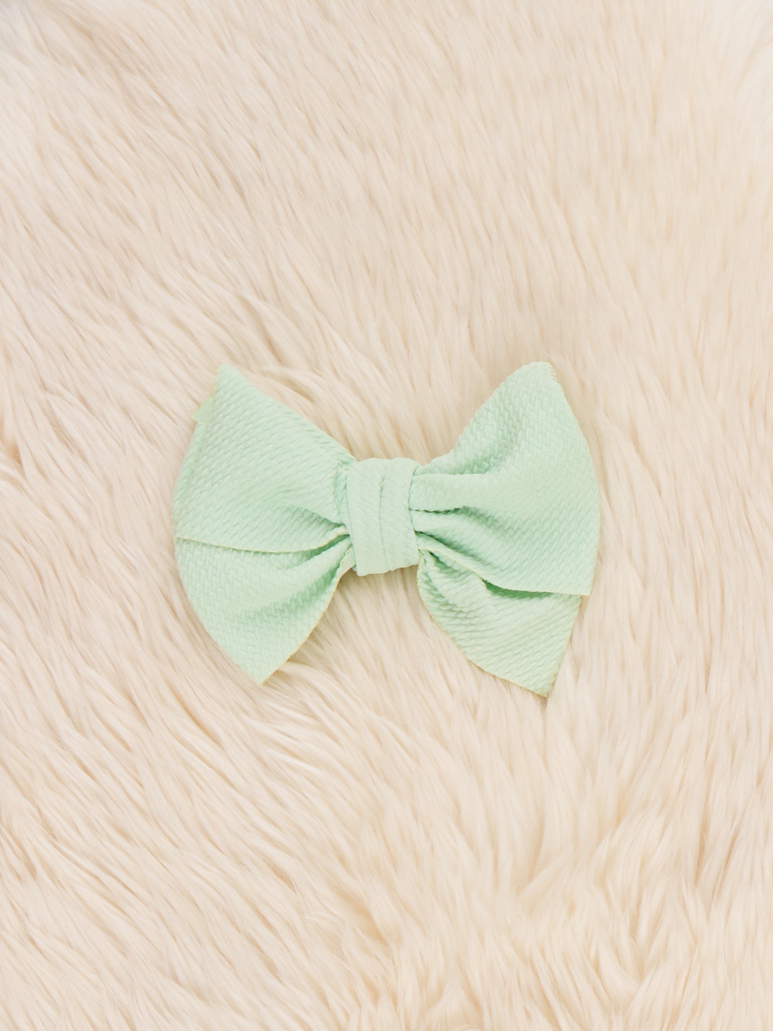 Waffle Bow 6 Inch - 16 Colors Available - Marie Nicole Clothing