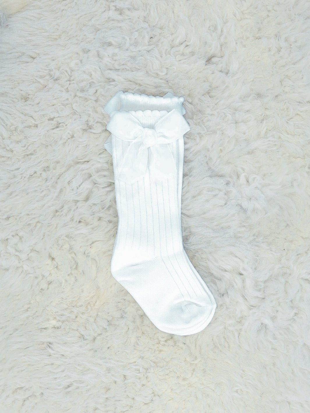 Velvet Bow Socks - 6 Colors Available - Marie Nicole Clothing