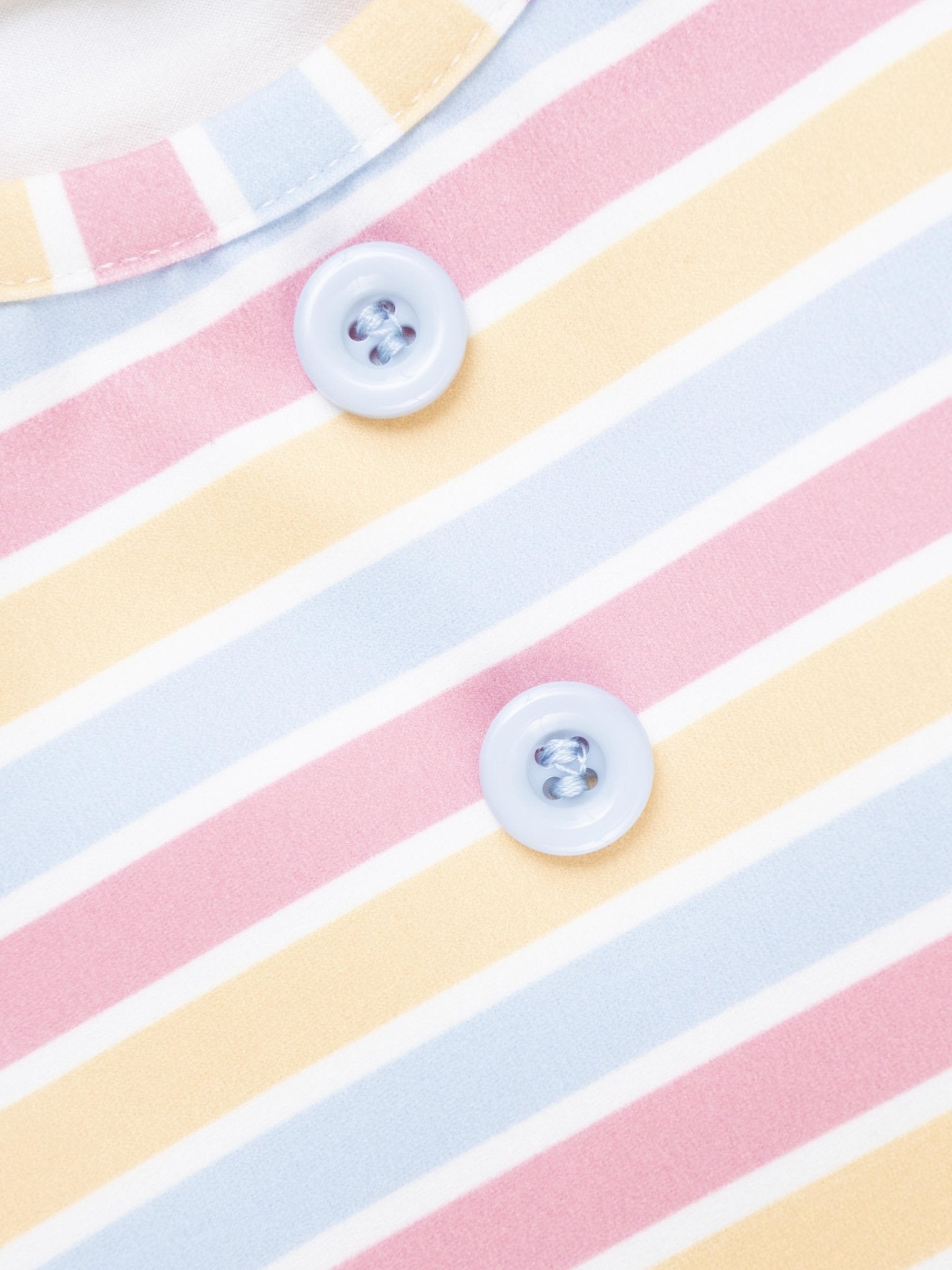 Striped Popsicle Ruffle Dress - Marie Nicole Clothing