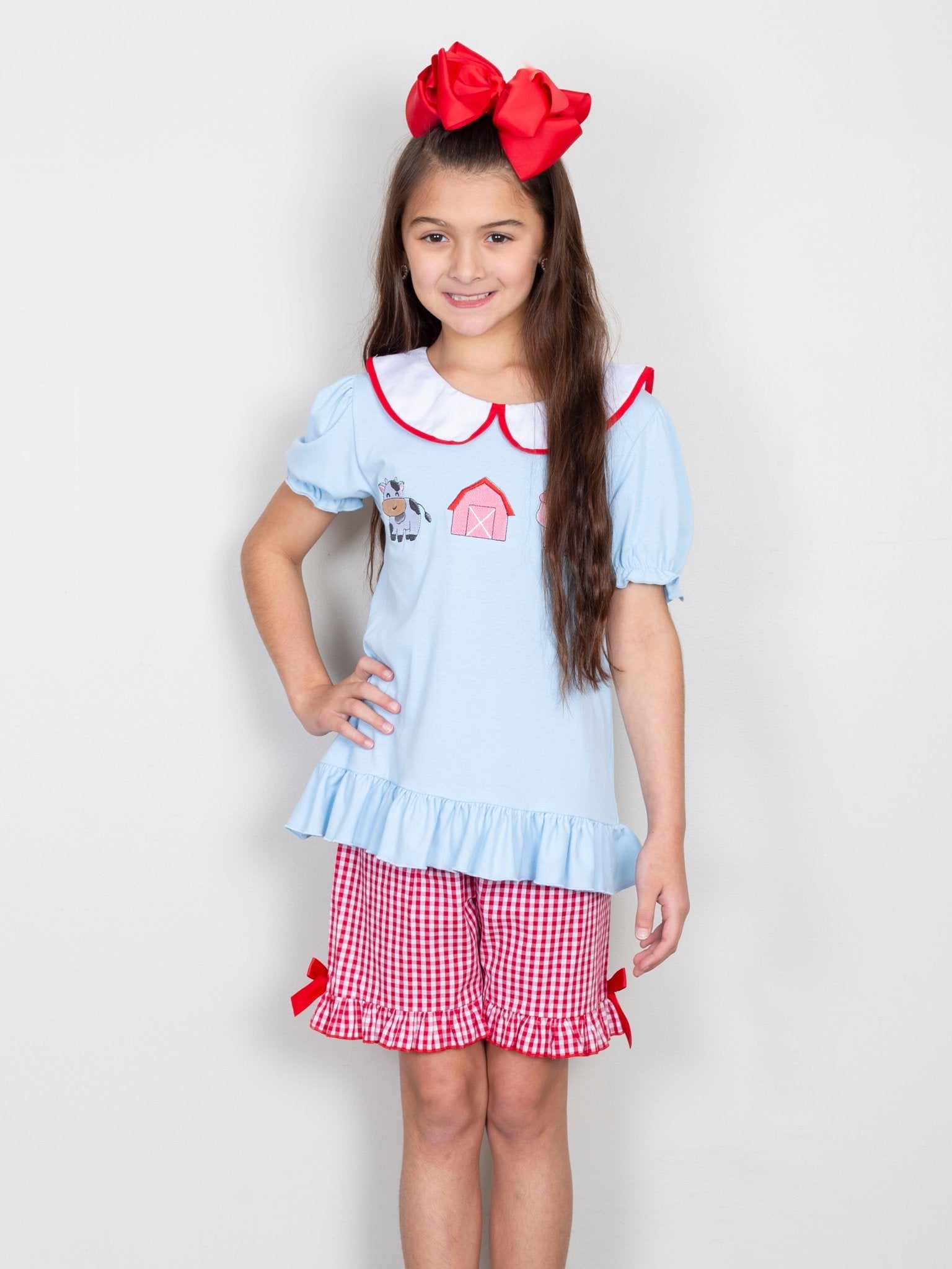 Farm Friends Ruffle Outfit - Marie Nicole Clothing