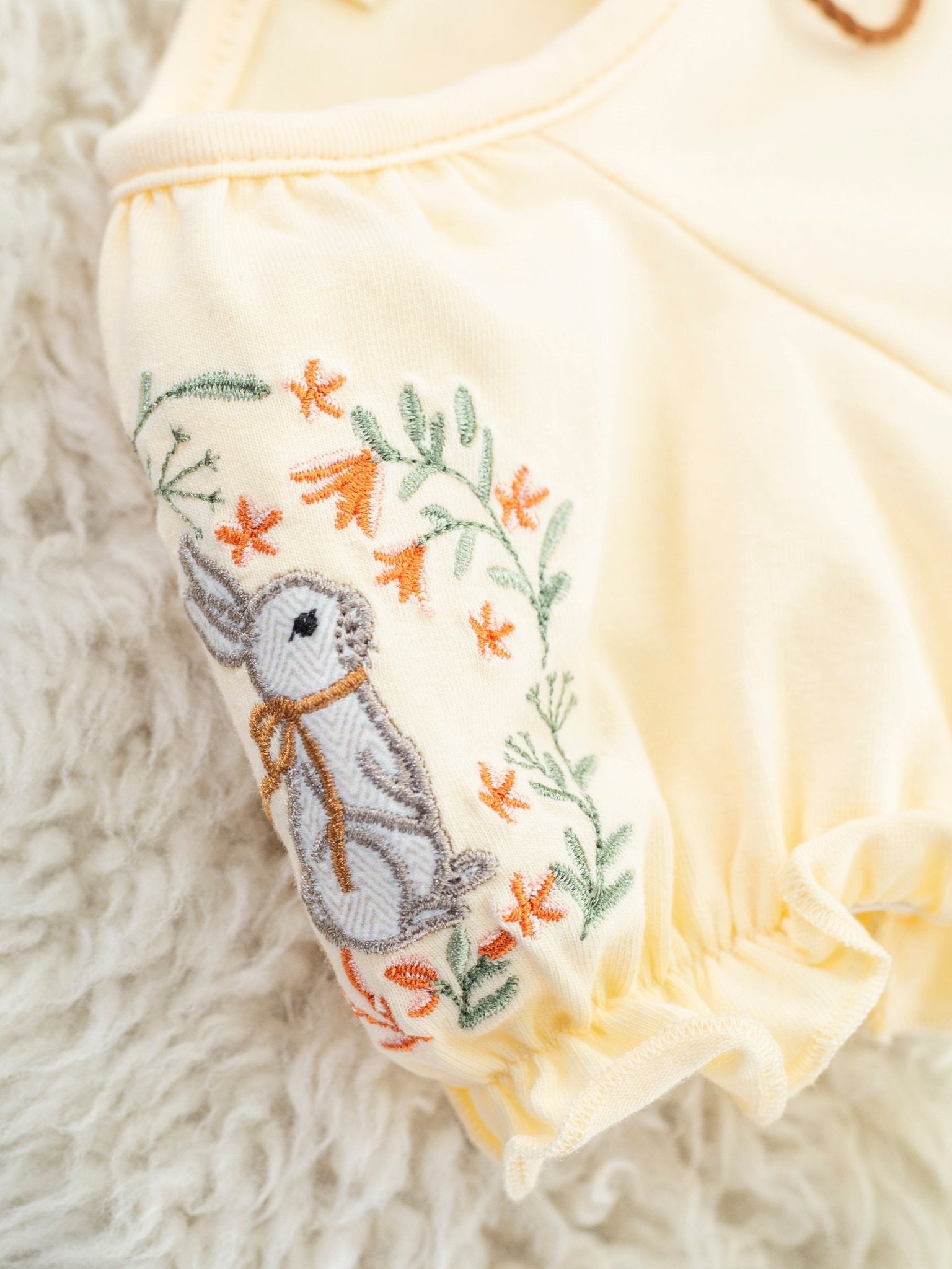 Pastel Yellow Floral Tie Dress - Marie Nicole Clothing