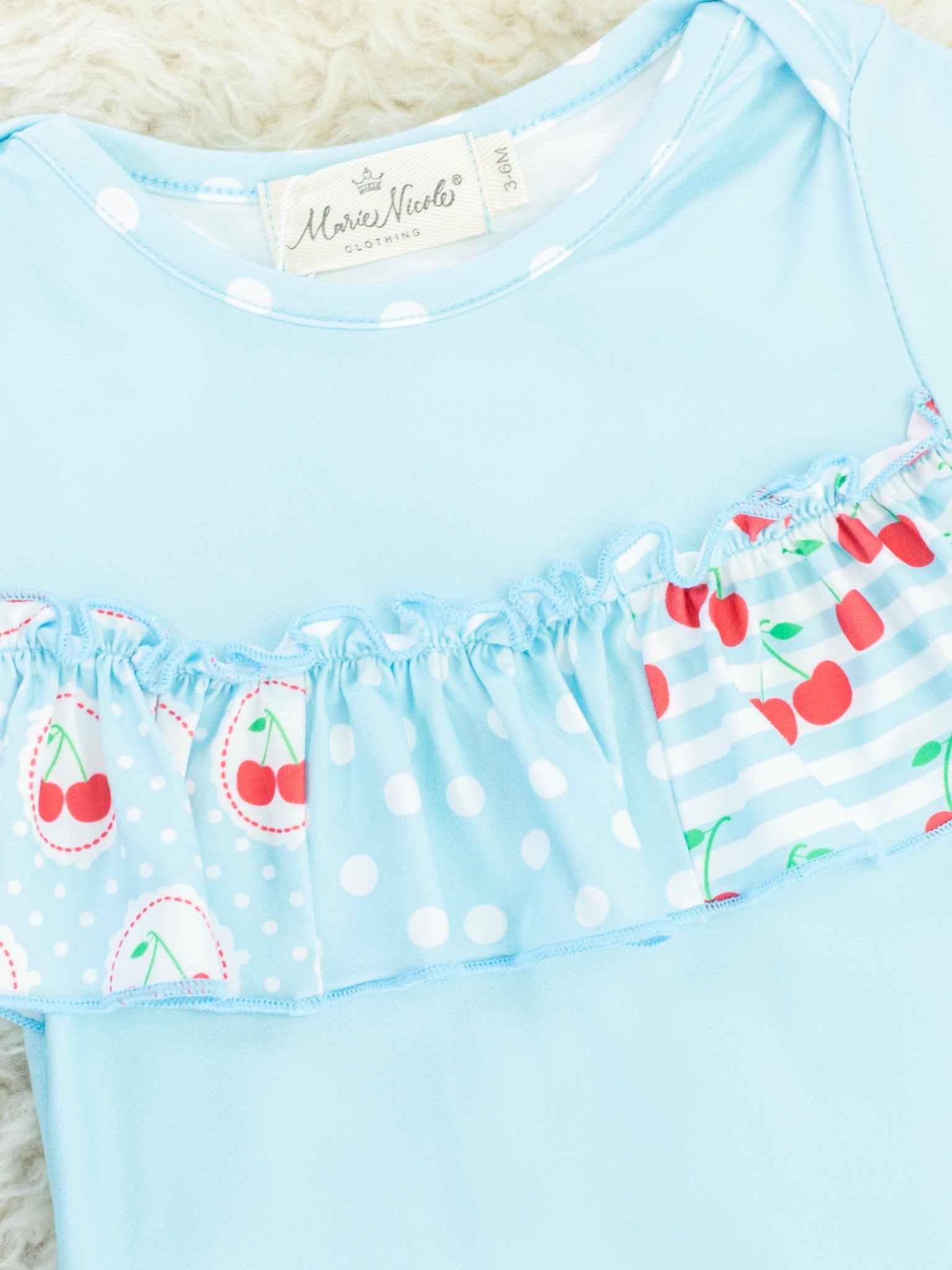 Sky Blue Cherry Knot Gown - Marie Nicole Clothing