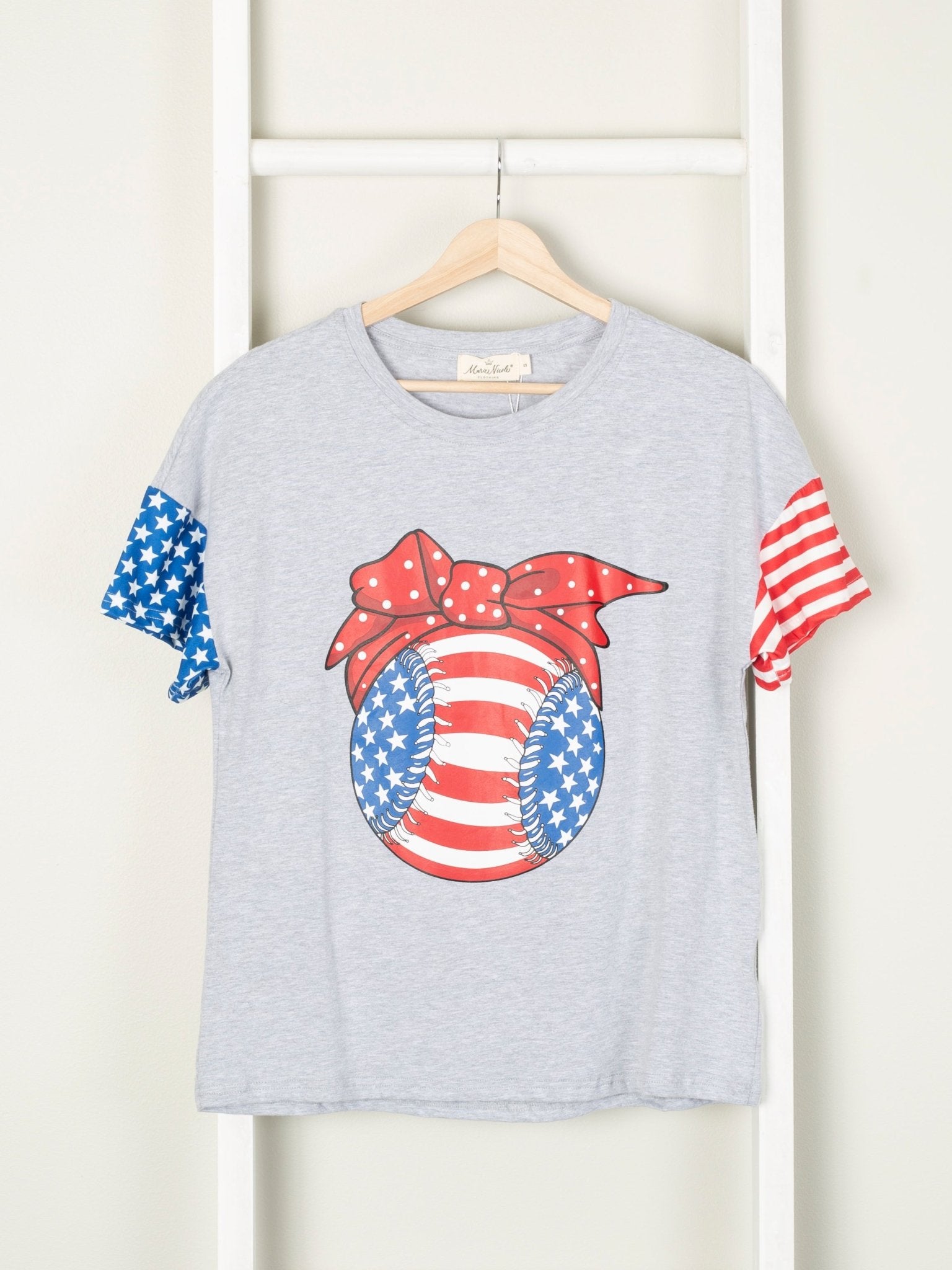 Family Stars & Stripes Baseball Set - Marie Nicole Clothing