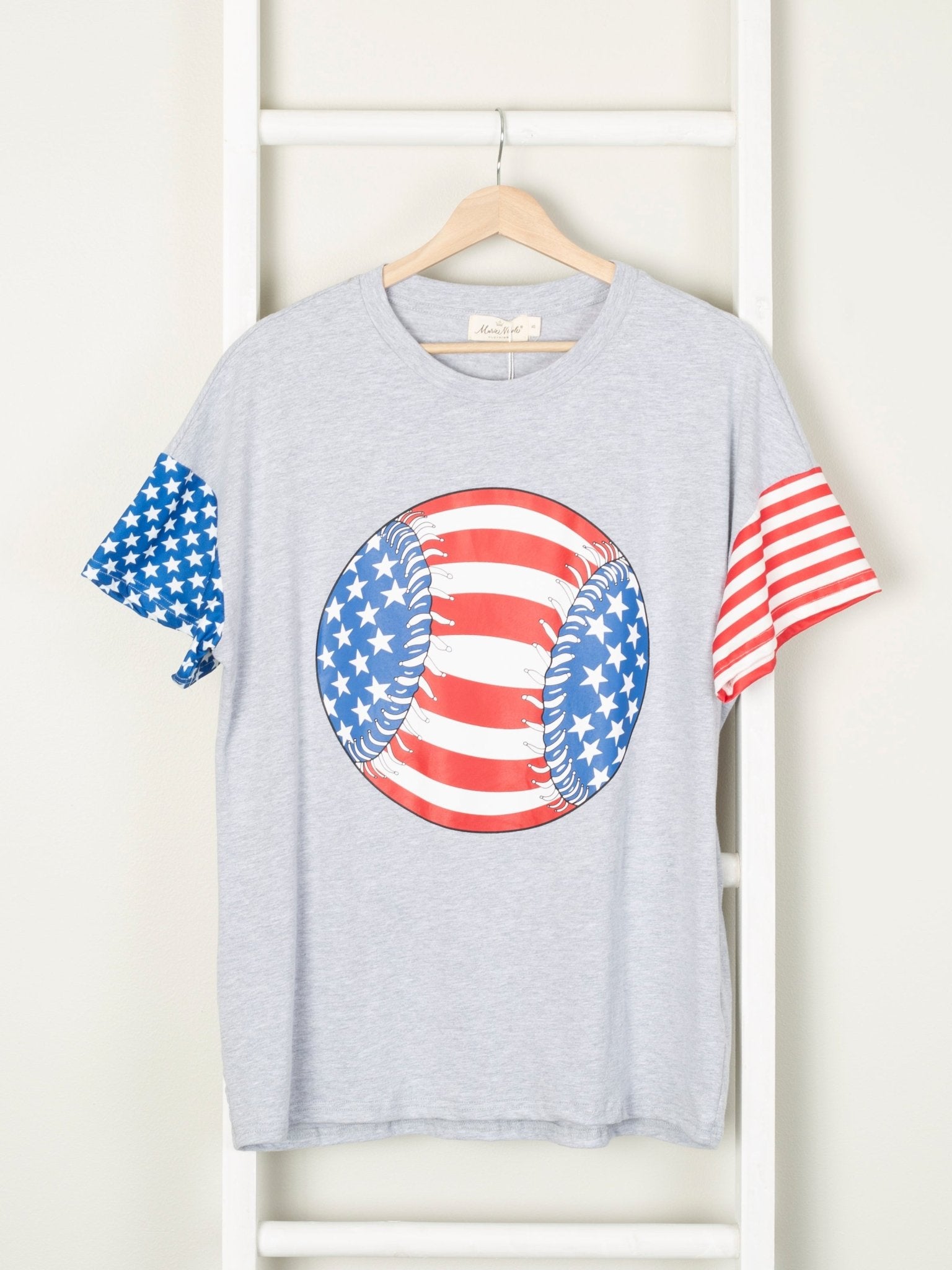 Family Stars & Stripes Baseball Set - Marie Nicole Clothing