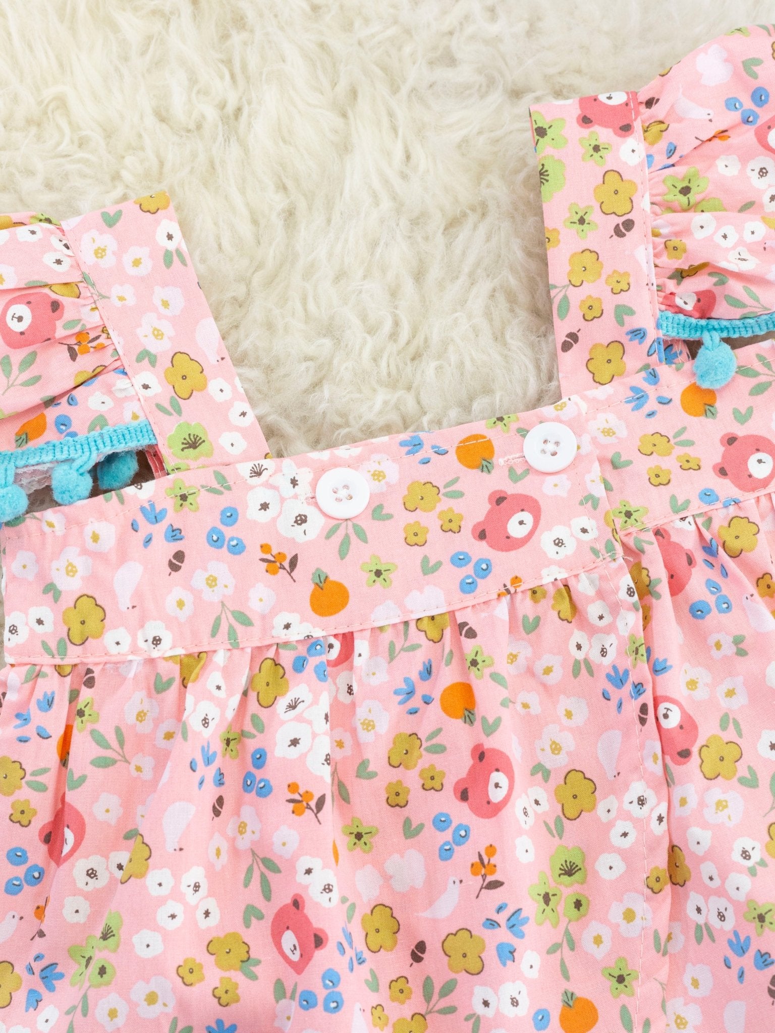 Ditsy Floral Ruffle Top & Bloomers Outfit - Marie Nicole Clothing