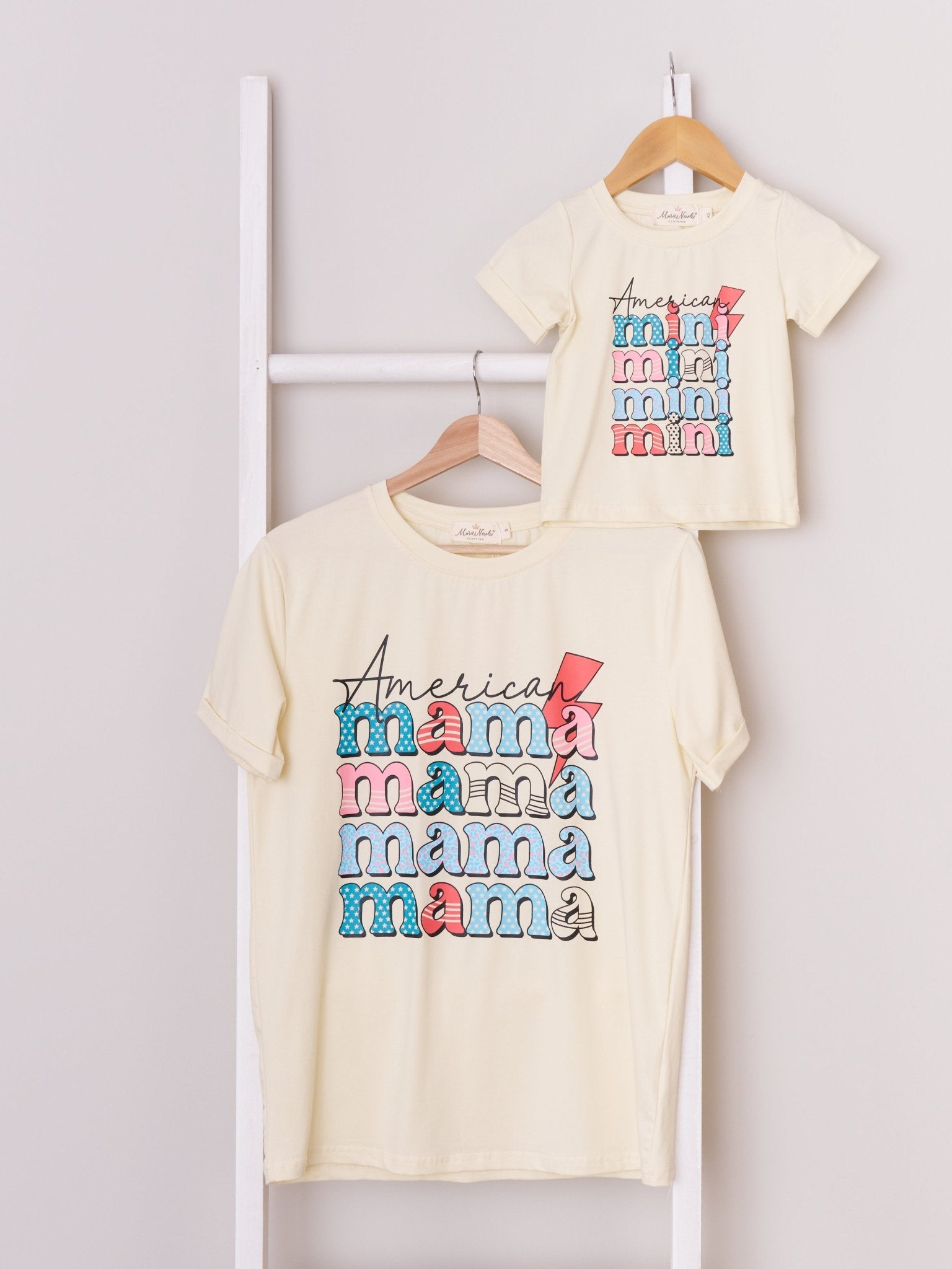 Mom & Me "American Mama Mini" Shirt - Marie Nicole Clothing
