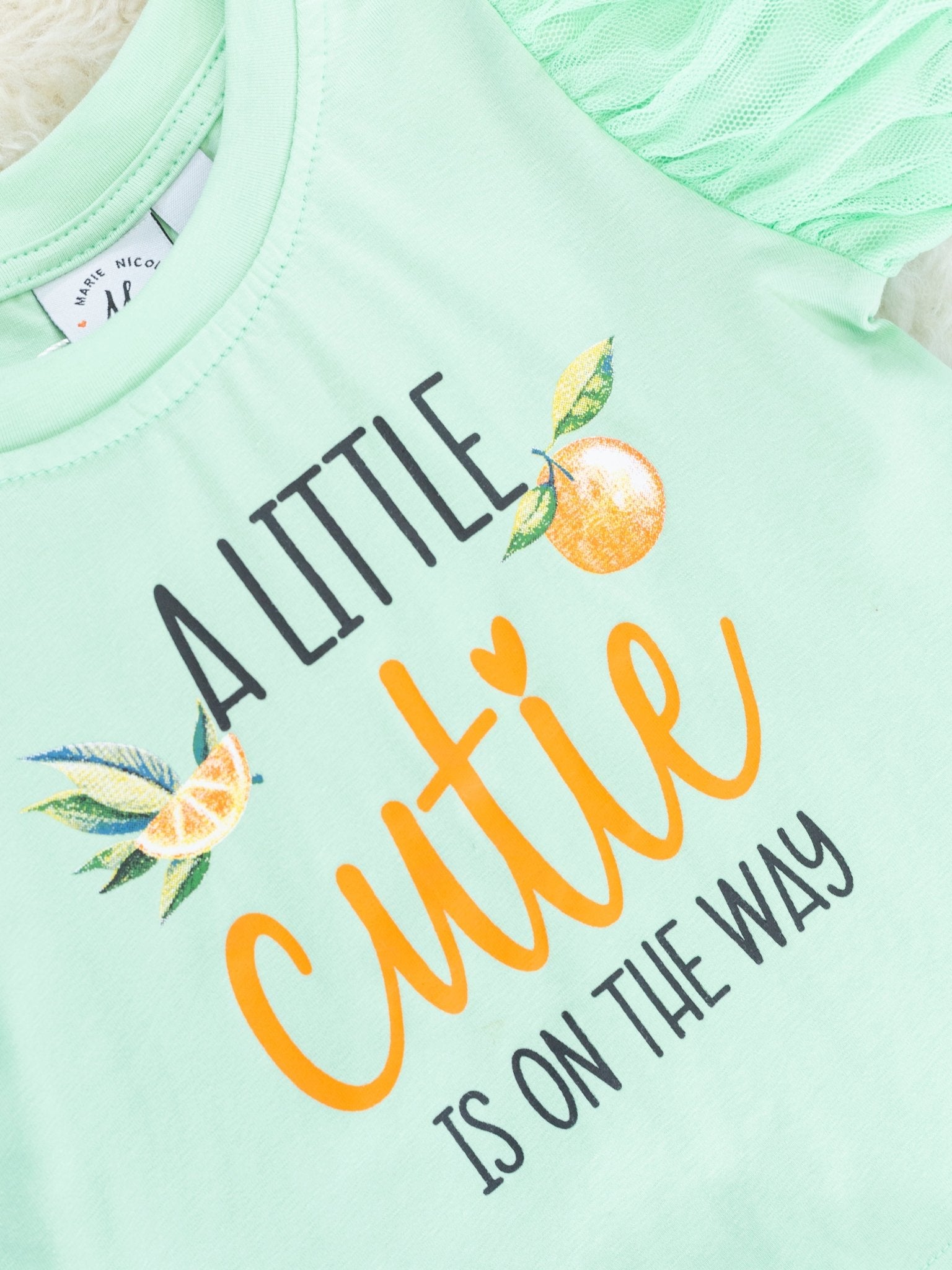 Mint "Cutie" Top & Floral Shorts Outfit - Marie Nicole Clothing