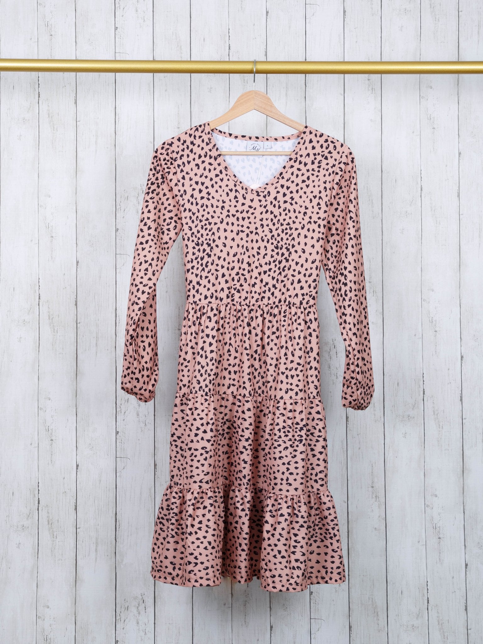 Mom & Me Cheetah Tie Dress & Romper - Marie Nicole Clothing