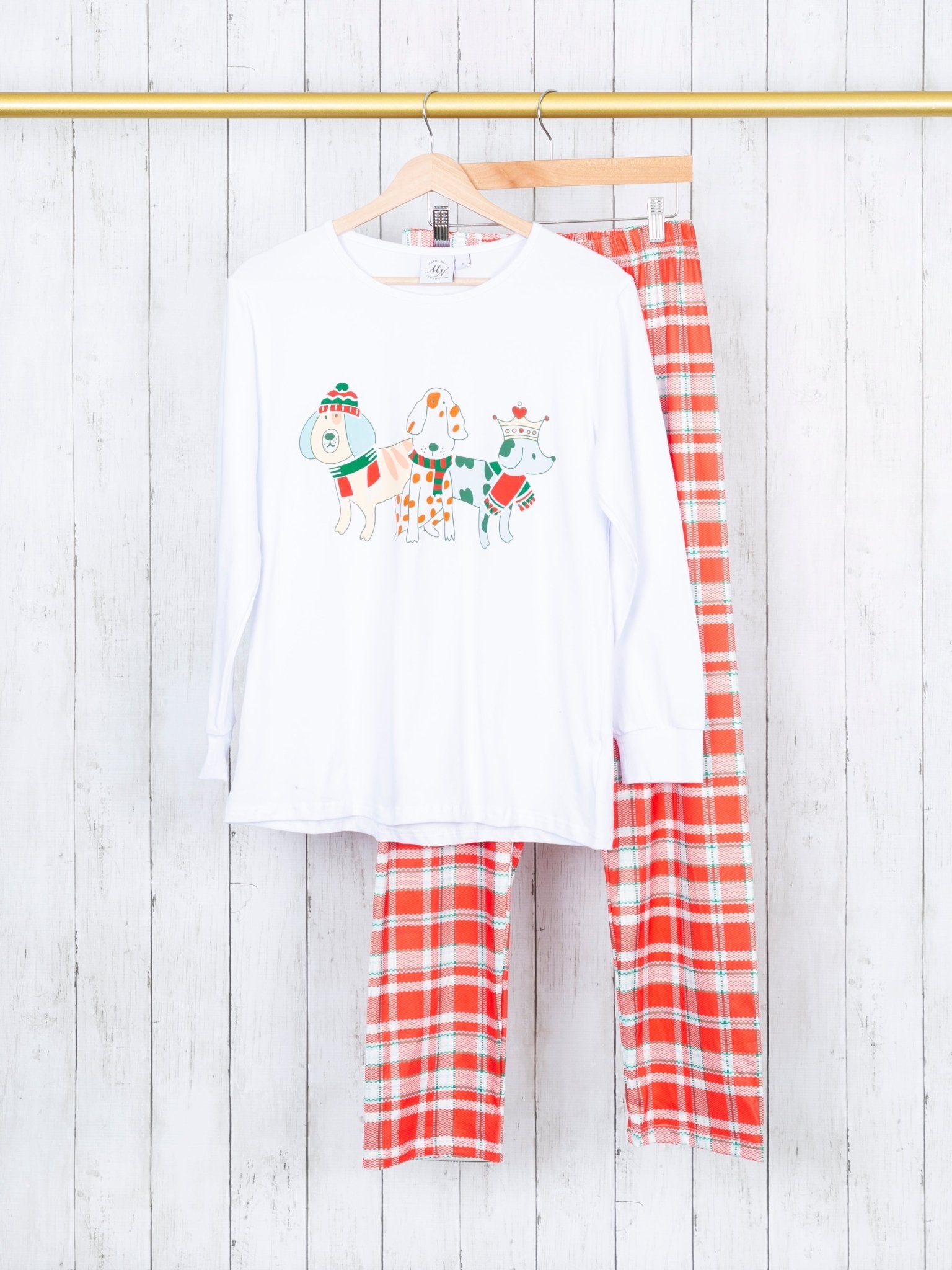 MNC Royal Pups™ Family Christmas Pajamas - Marie Nicole Clothing