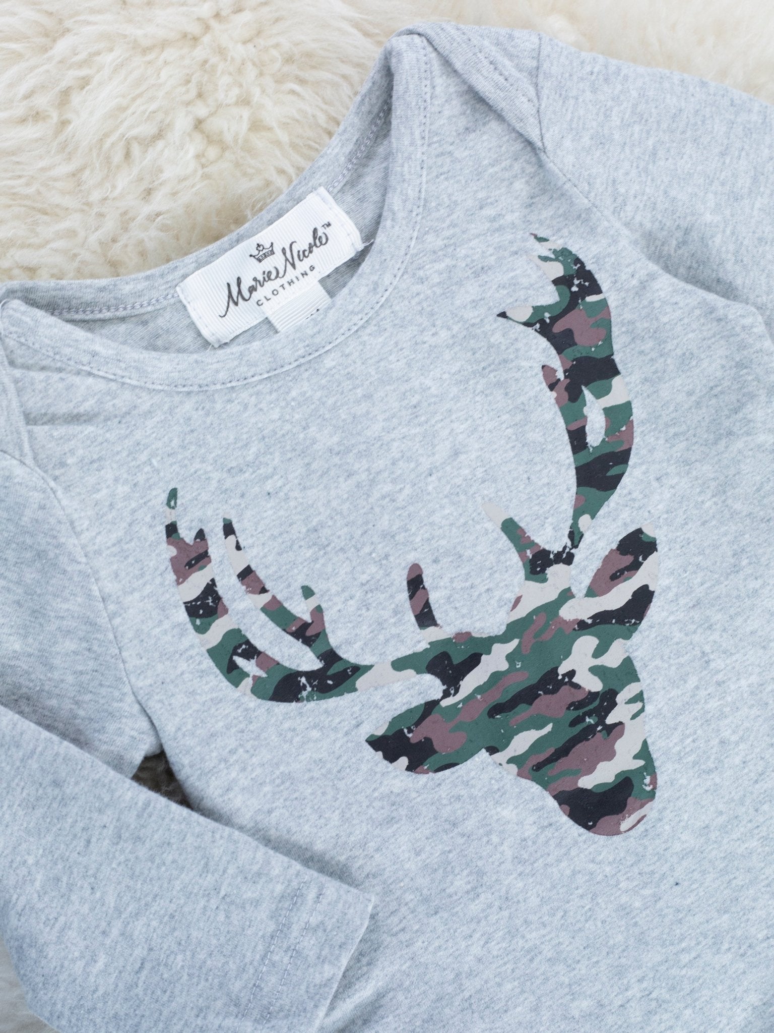 Camo Deer Outfit - Marie Nicole Clothing