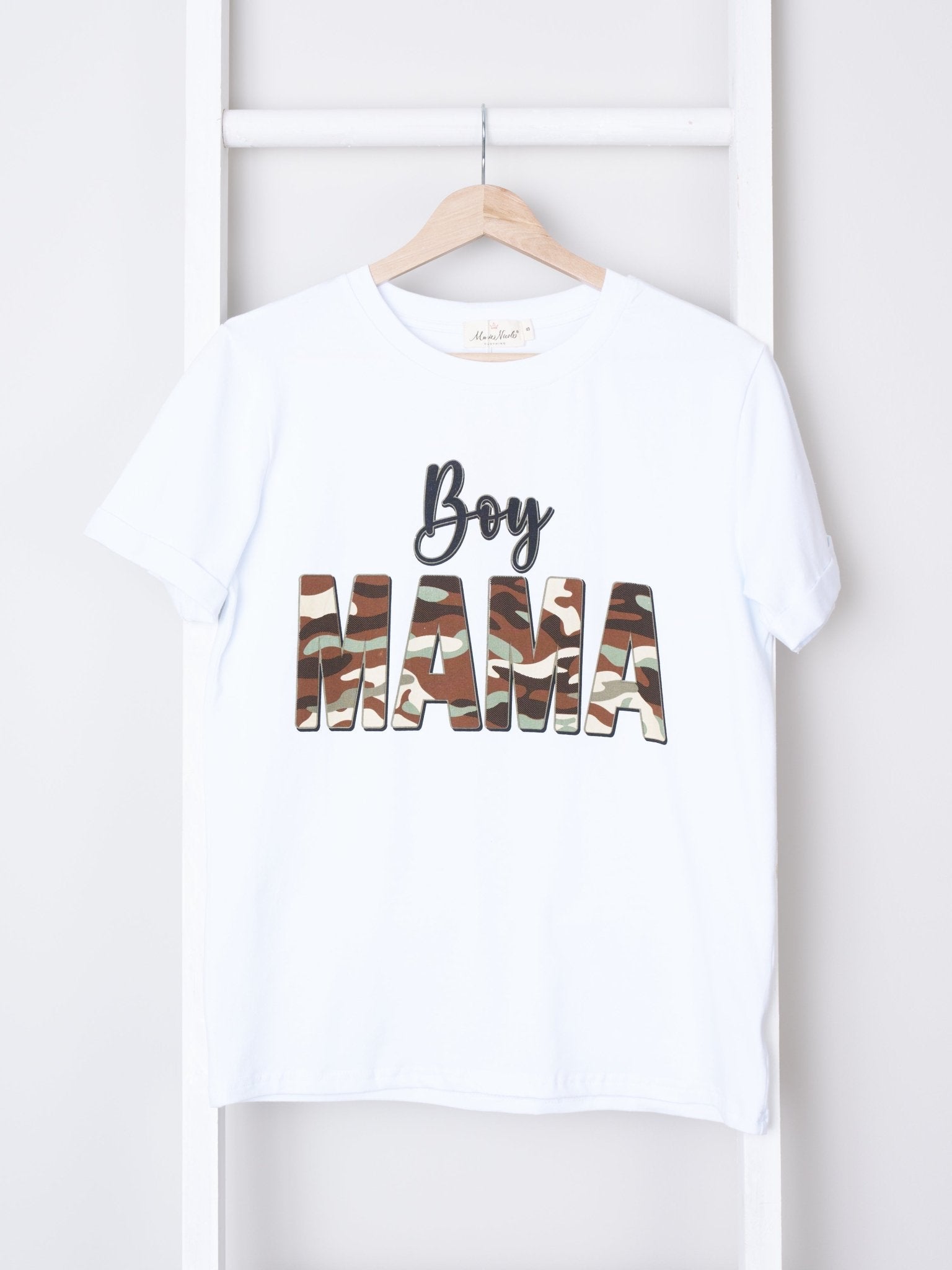 Mom & Me "Boy Mama" Shirt & Romper - Marie Nicole Clothing