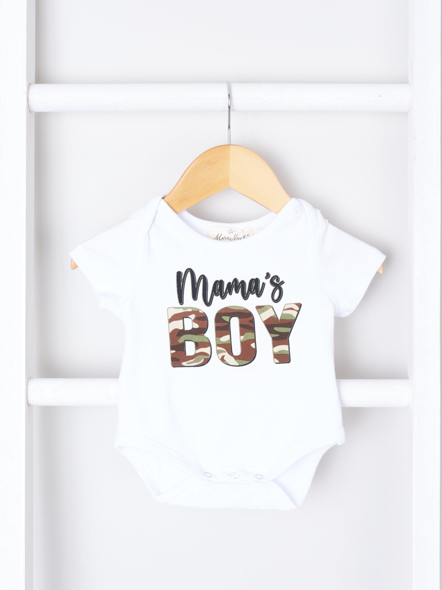 Mom & Me "Boy Mama" Shirt & Romper - Marie Nicole Clothing