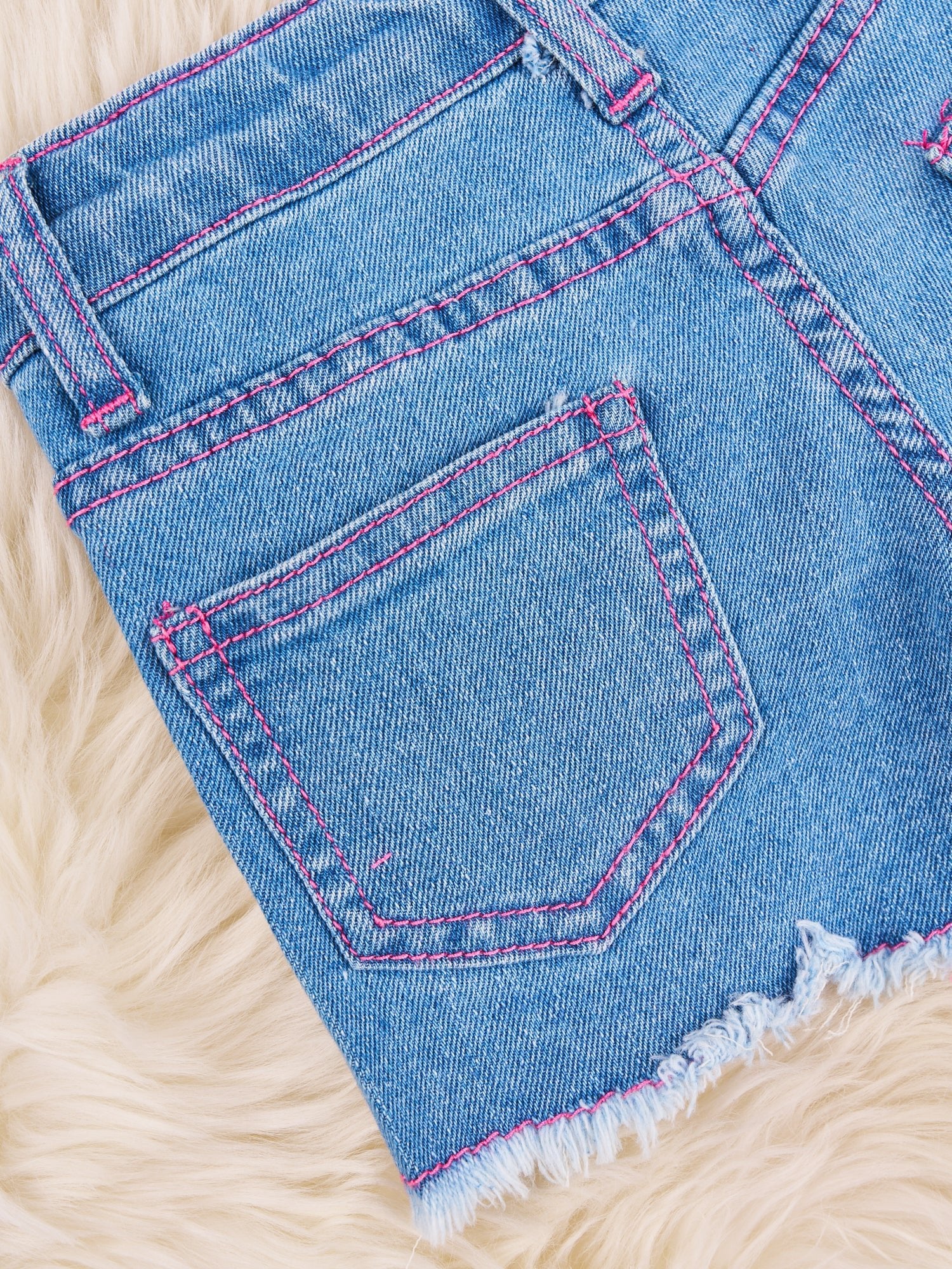 Crown Sequin Denim Outfit - Marie Nicole Clothing