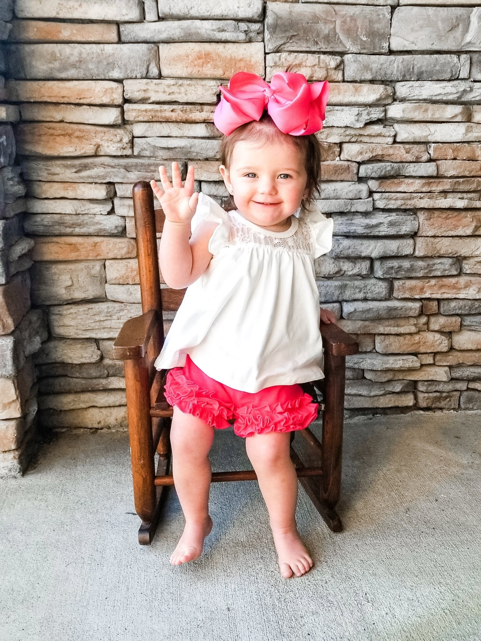 Cotton Icing Shorts - Hot Pink - Marie Nicole Clothing